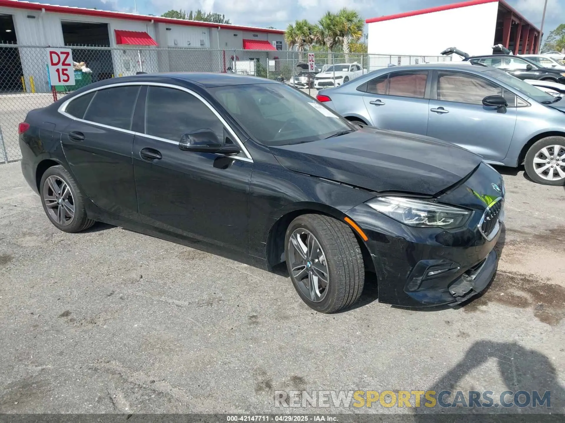 1 Photograph of a damaged car WBA53AK09M7J26349 BMW 228I GRAN COUPE 2021