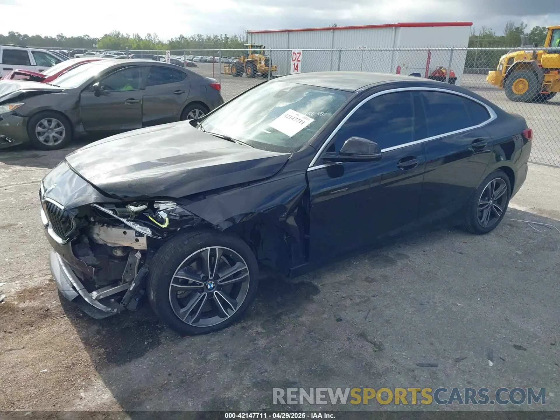 2 Photograph of a damaged car WBA53AK09M7J26349 BMW 228I GRAN COUPE 2021