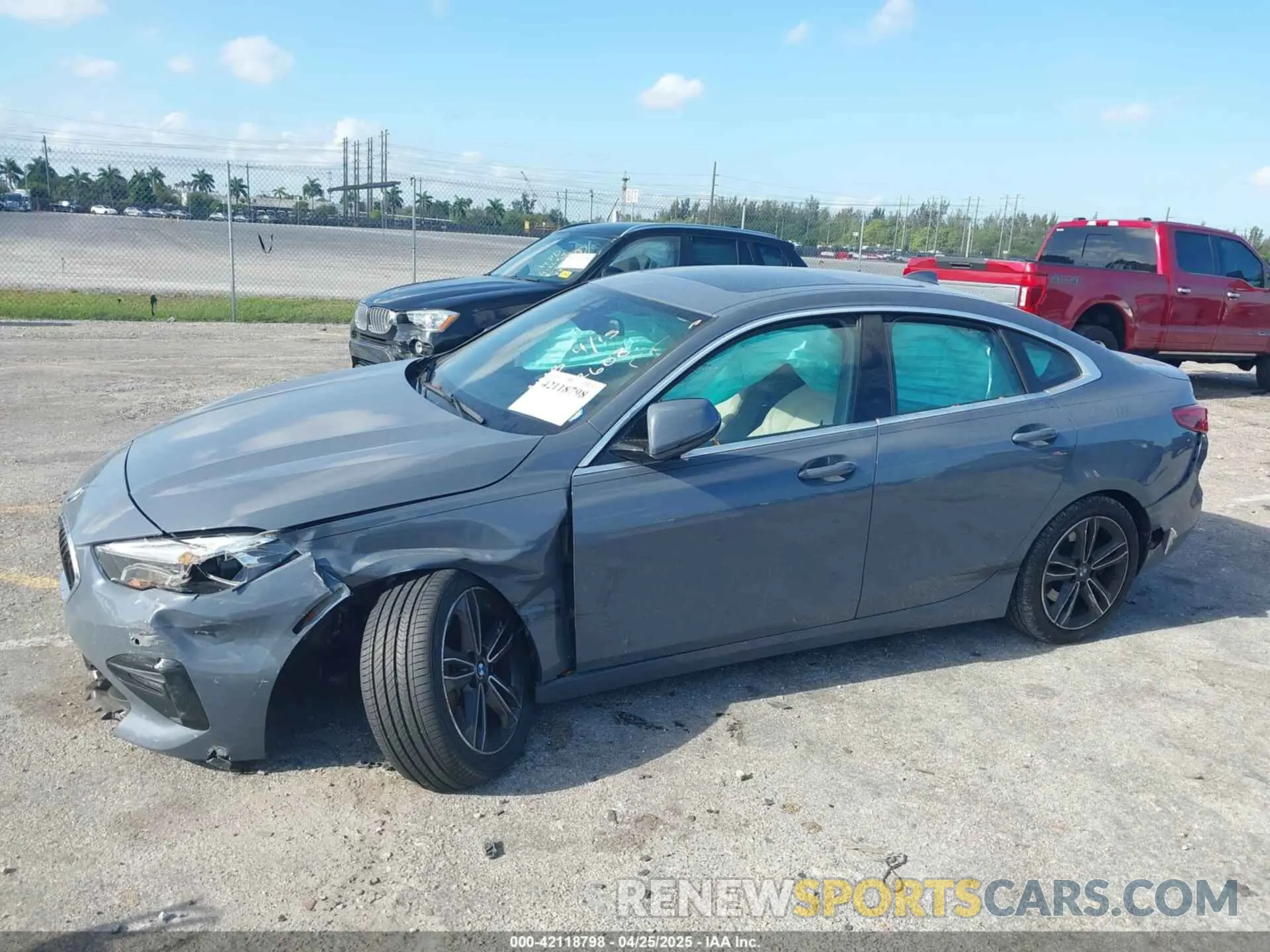 6 Фотография поврежденного автомобиля WBA73AK04M7H07608 BMW 228I GRAN COUPE 2021