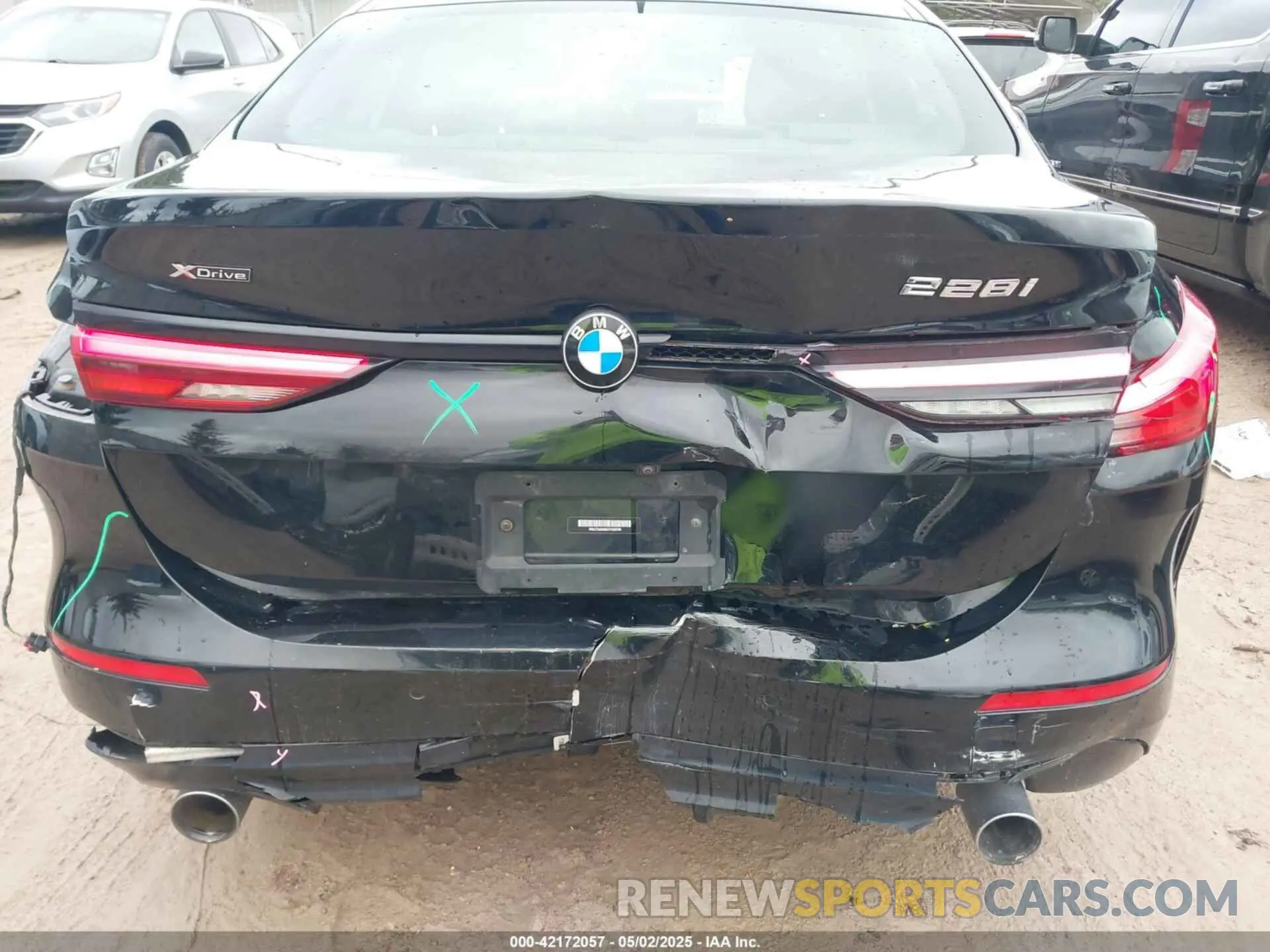 18 Фотография поврежденного автомобиля WBA73AK06M7H58799 BMW 228I GRAN COUPE 2021