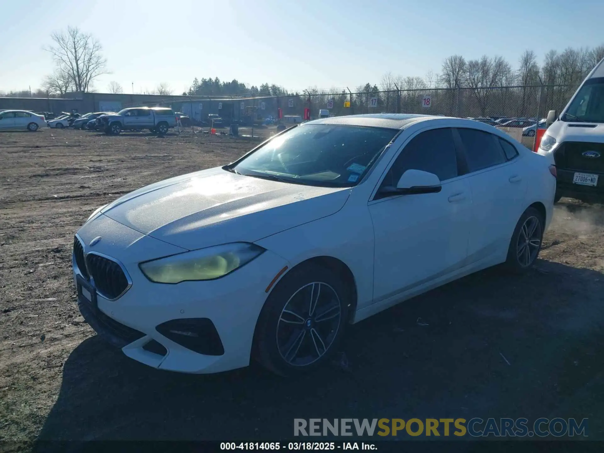 2 Photograph of a damaged car WBA73AK09M7G42125 BMW 228I GRAN COUPE 2021