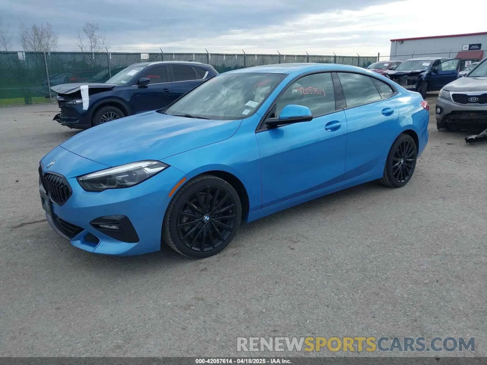 2 Фотография поврежденного автомобиля WBA73AK09M7G43369 BMW 228I GRAN COUPE 2021