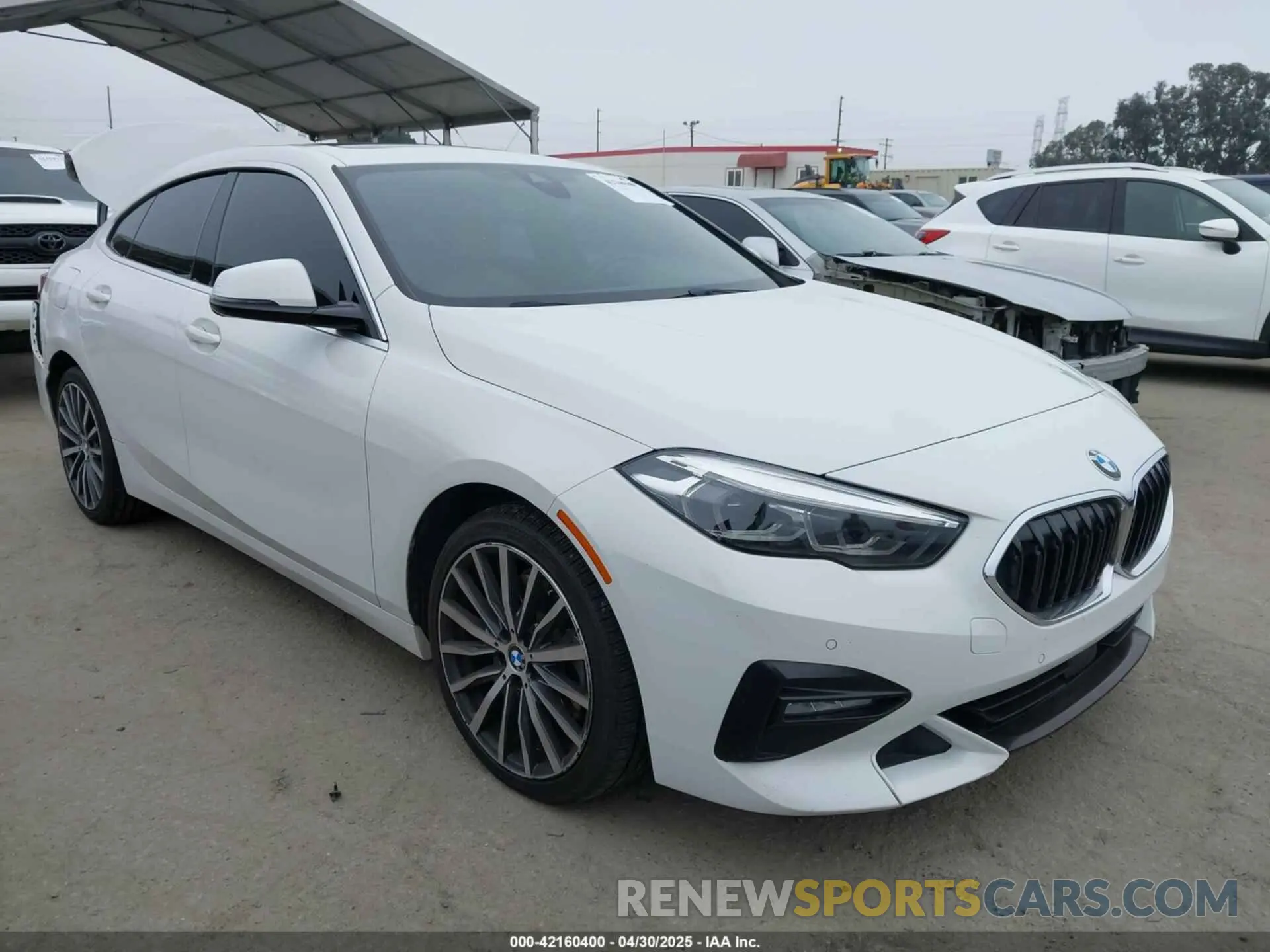 1 Photograph of a damaged car WBA73AK09M7H59090 BMW 228I GRAN COUPE 2021
