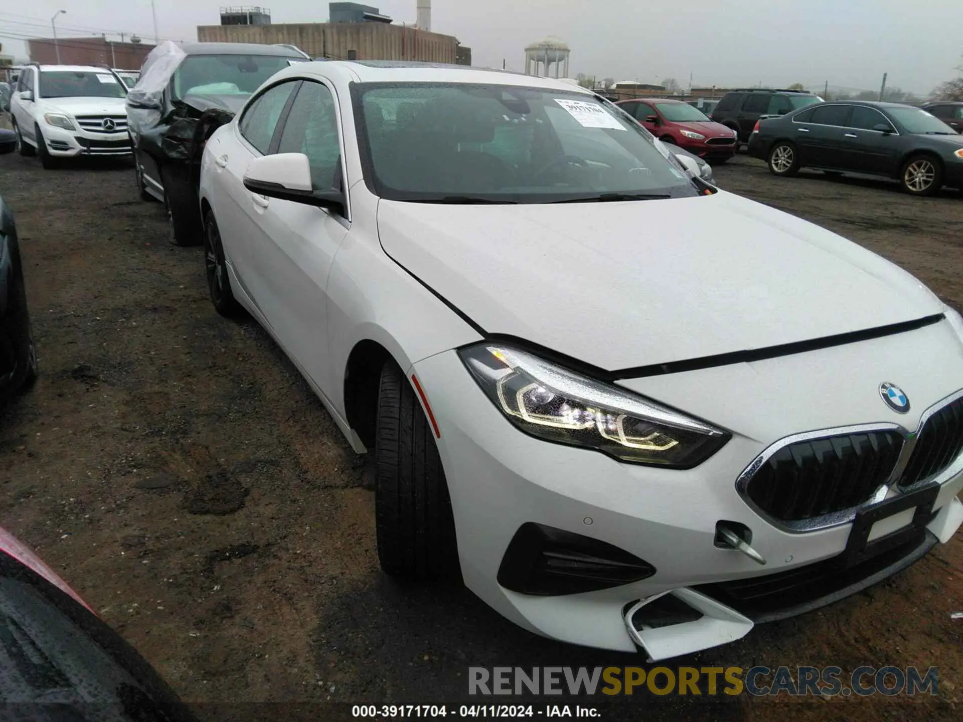 1 Photograph of a damaged car WBA73AK0XM7H64329 BMW 228I GRAN COUPE 2021