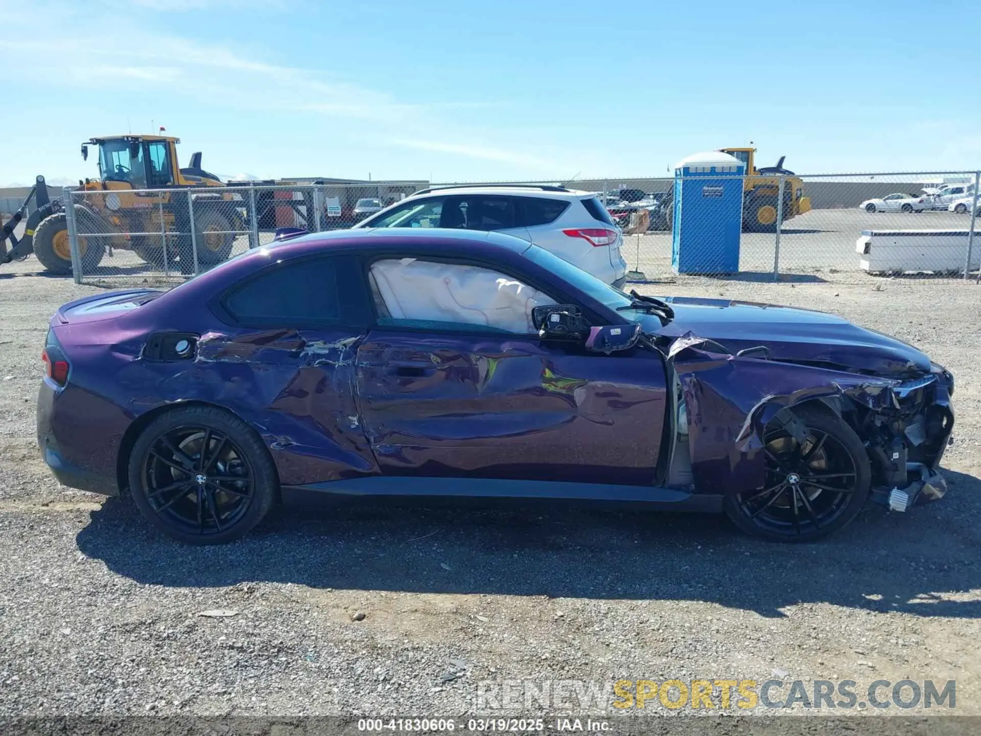13 Photograph of a damaged car 3MW23CM03N8C63489 BMW 230 2022