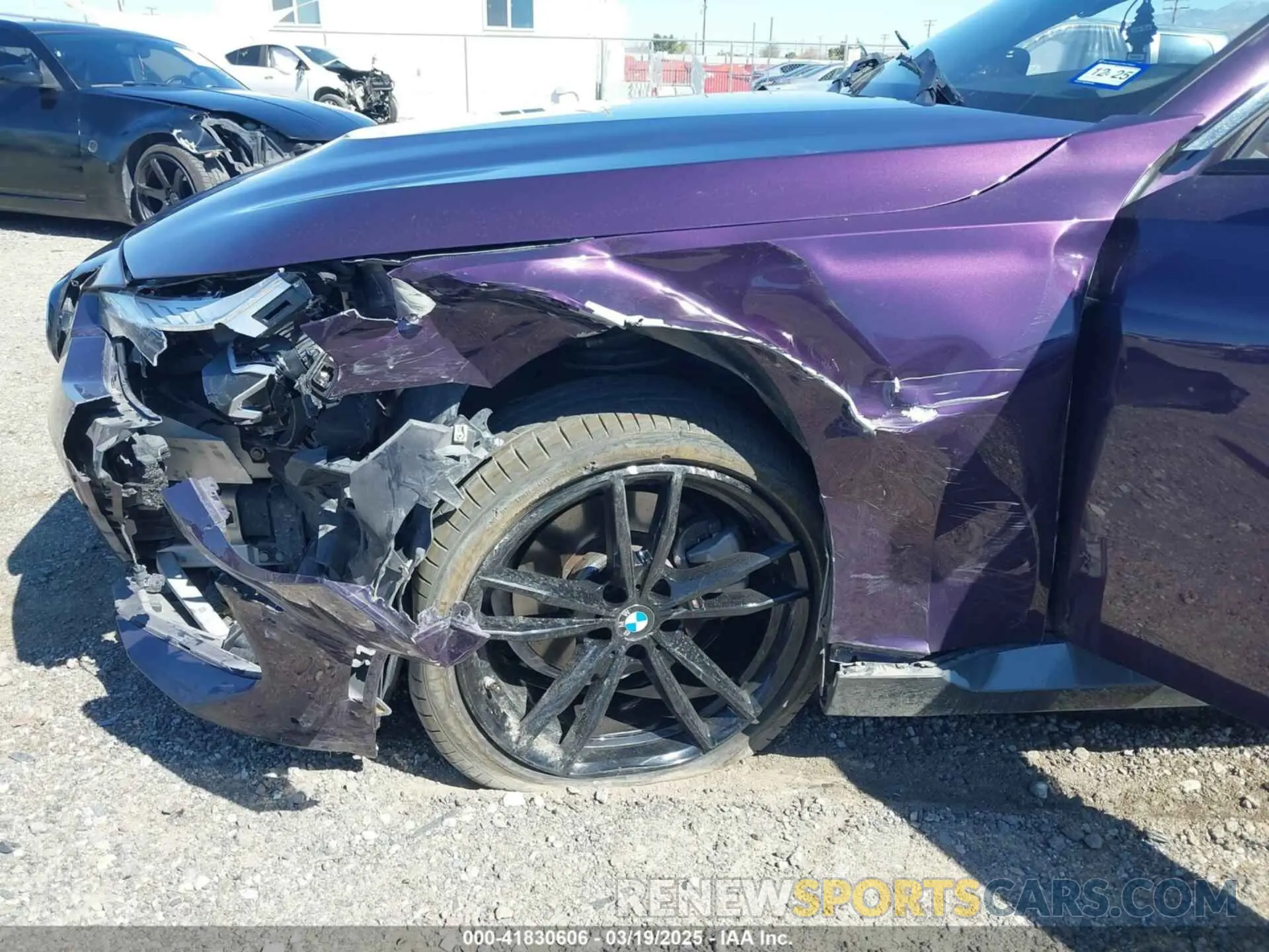 6 Photograph of a damaged car 3MW23CM03N8C63489 BMW 230 2022