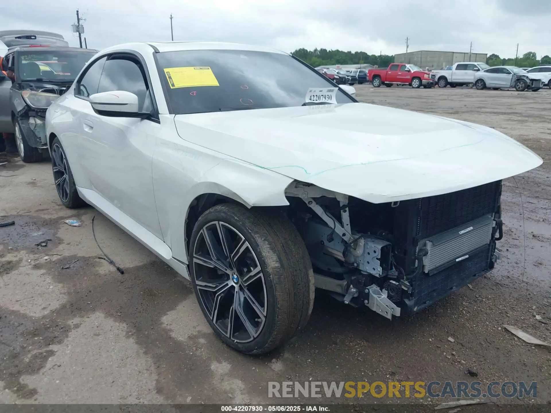 1 Photograph of a damaged car 3MW23CM02P8D39187 BMW 230 2023