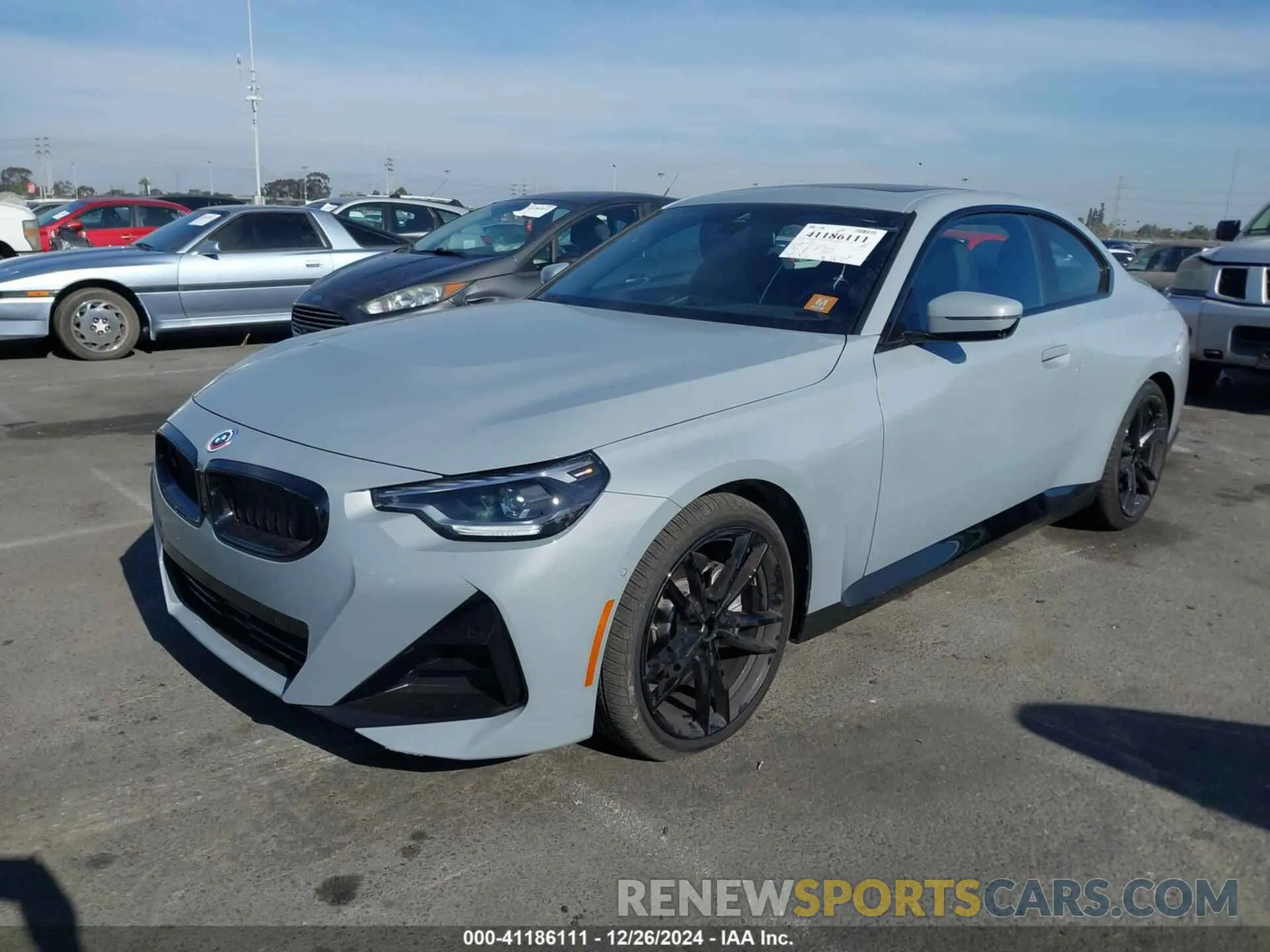 2 Photograph of a damaged car 3MW23CM01R8E68198 BMW 230 2024