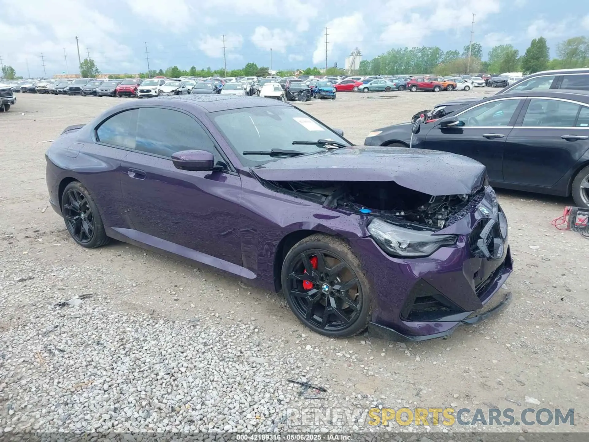 1 Photograph of a damaged car 3MW33CM04S8F07750 BMW 230 2025