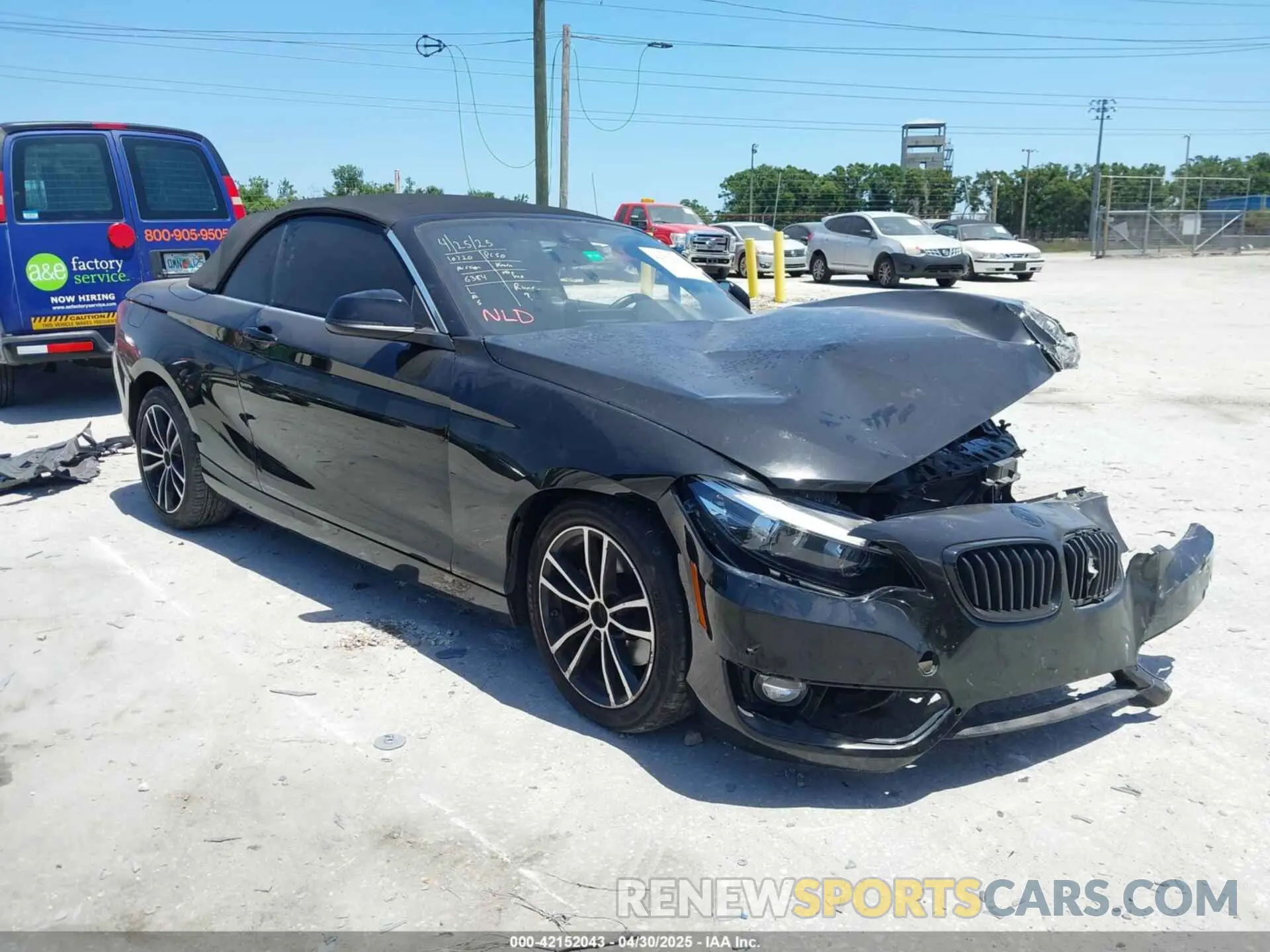 1 Photograph of a damaged car WBA2K1C04L7G06384 BMW 230I 2020