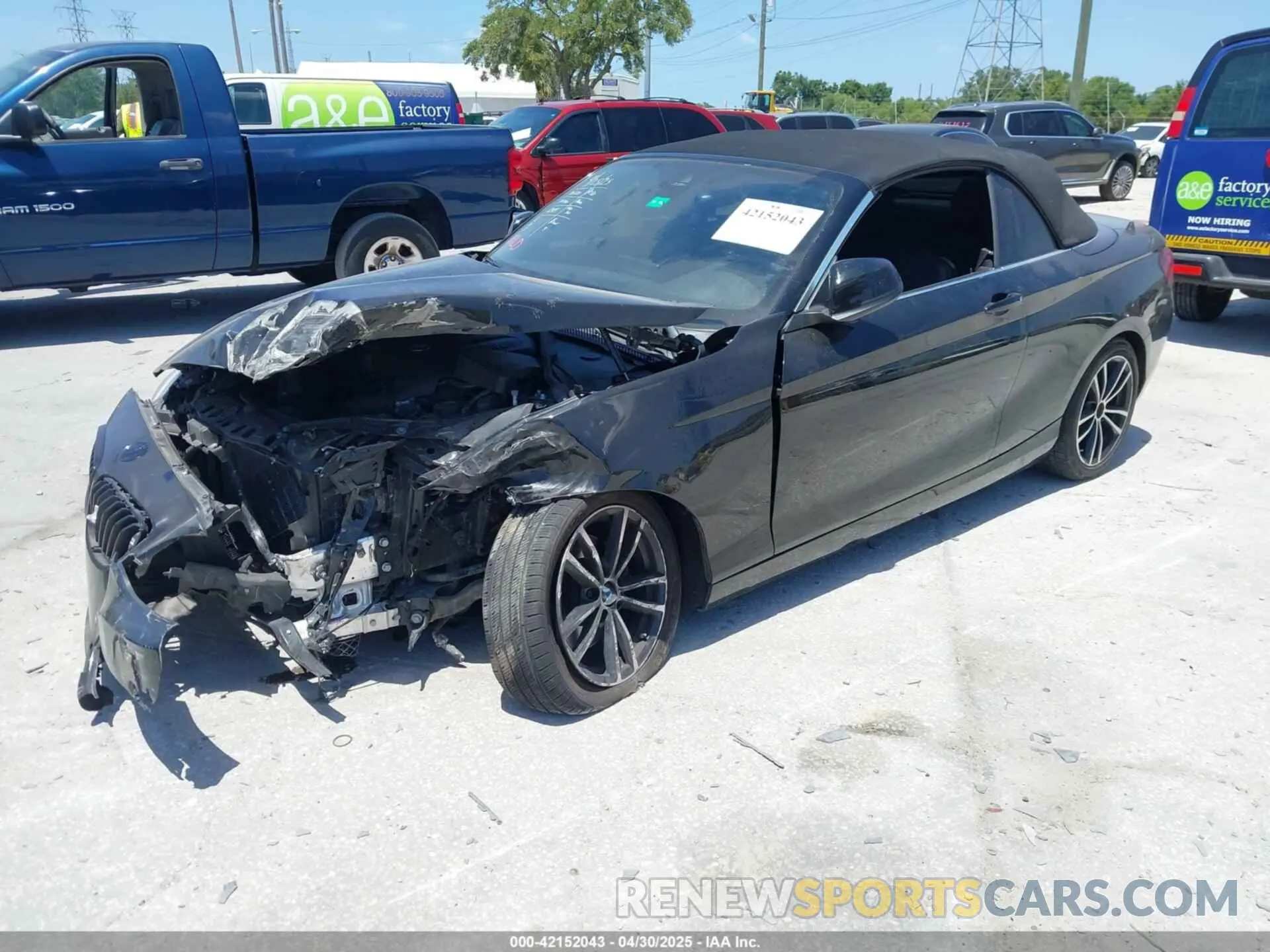 2 Photograph of a damaged car WBA2K1C04L7G06384 BMW 230I 2020