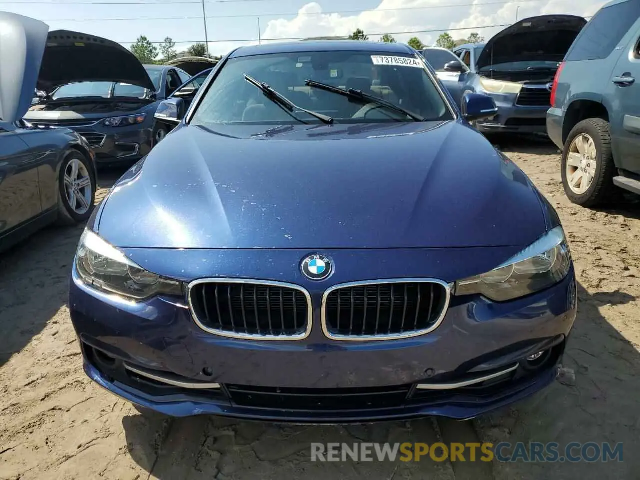 5 Photograph of a damaged car WBA8E9G52GNU28754 BMW 3 SERIES 2016