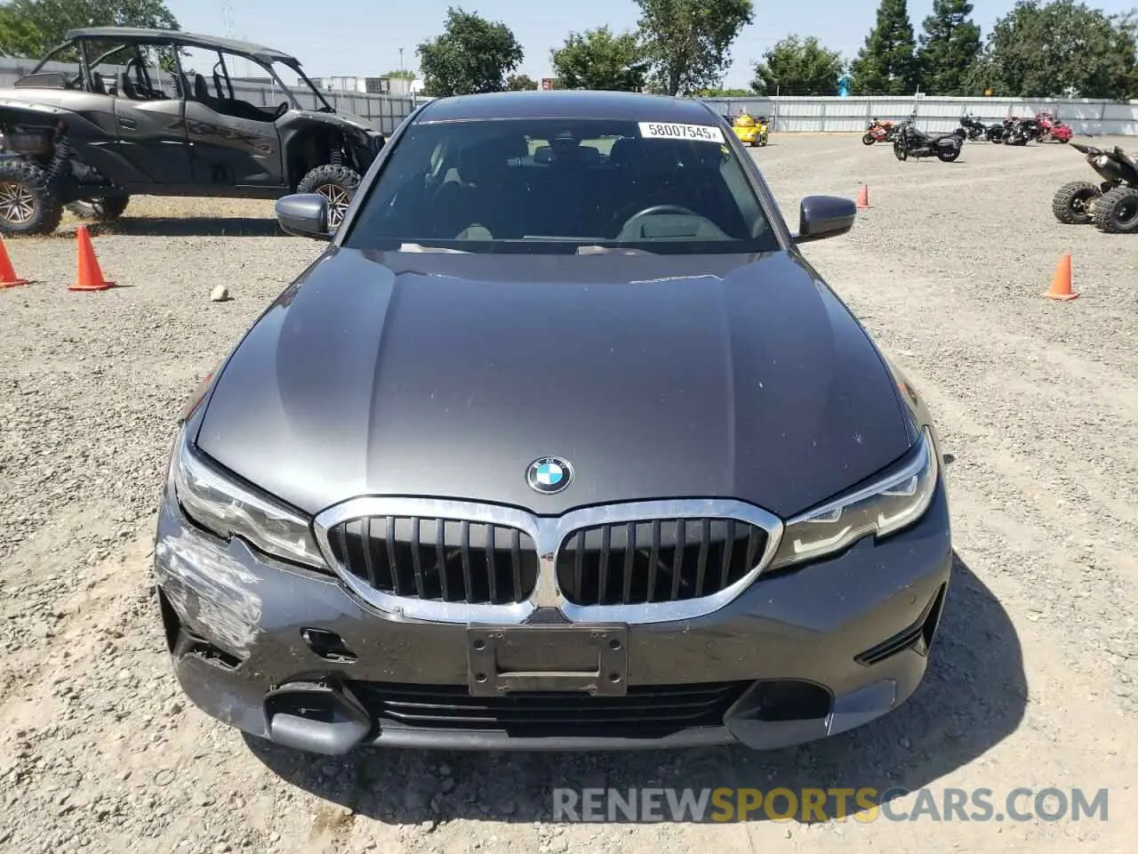 5 Фотография поврежденного автомобиля 3MW5R1J51K8B02344 BMW 3 SERIES 2019