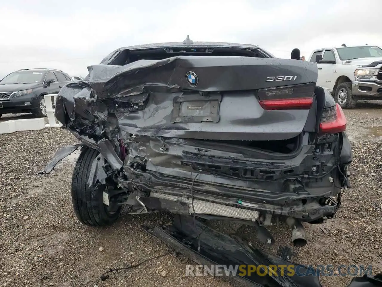 6 Фотография поврежденного автомобиля 3MW5R1J53K8B00546 BMW 3 SERIES 2019