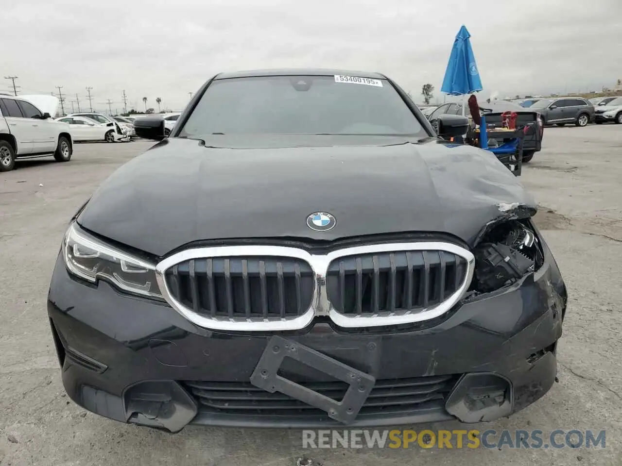 5 Photograph of a damaged car 3MW5R1J54K8A05655 BMW 3 SERIES 2019