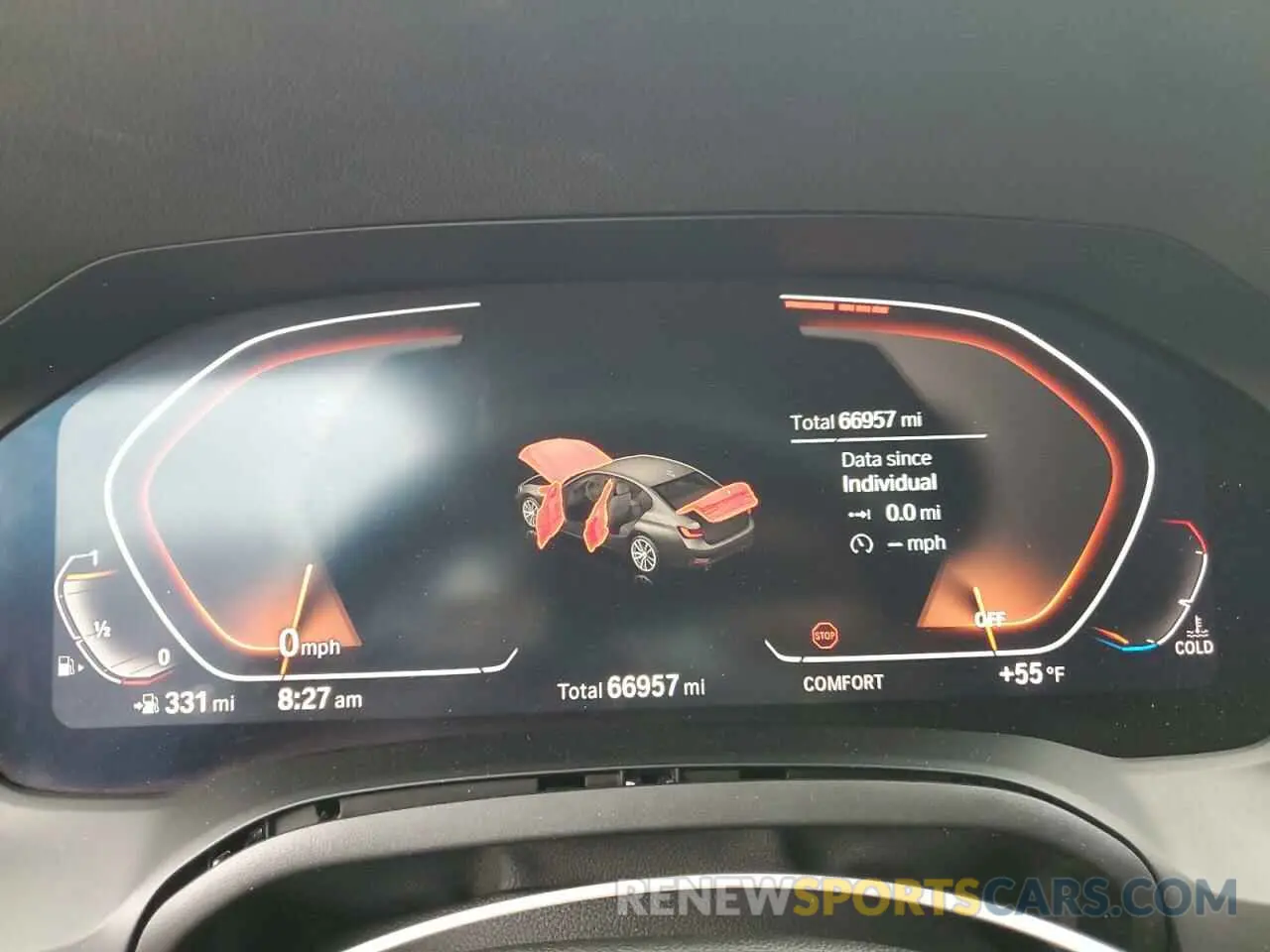 9 Photograph of a damaged car 3MW5R1J54K8A05655 BMW 3 SERIES 2019