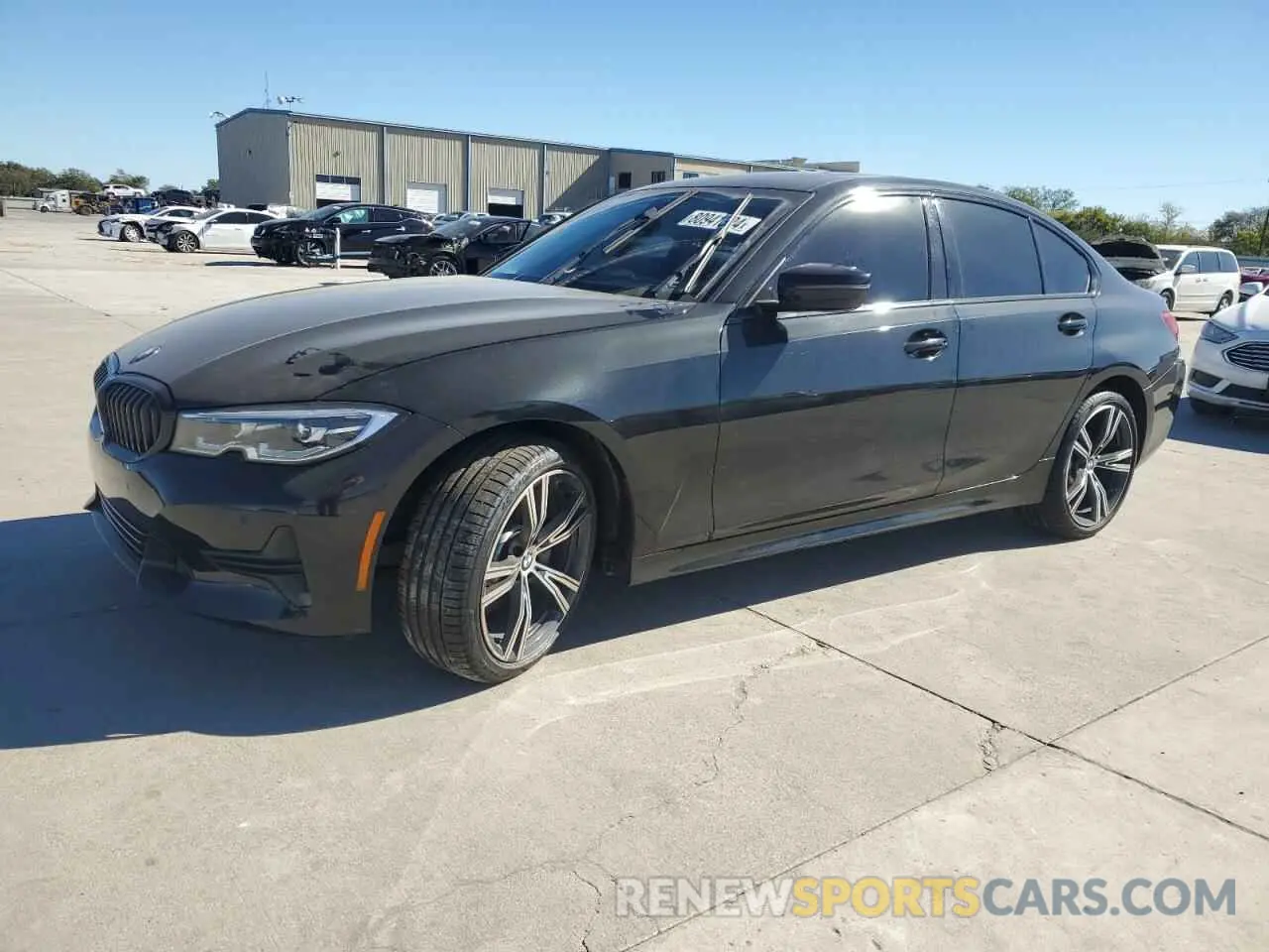 1 Фотография поврежденного автомобиля 3MW5R1J56K8A03860 BMW 3 SERIES 2019