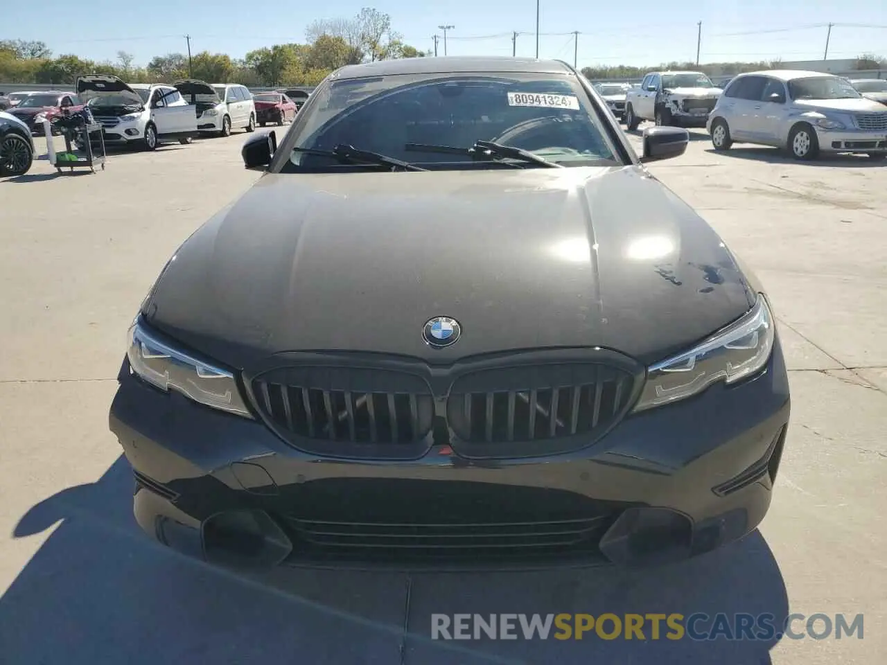 5 Фотография поврежденного автомобиля 3MW5R1J56K8A03860 BMW 3 SERIES 2019