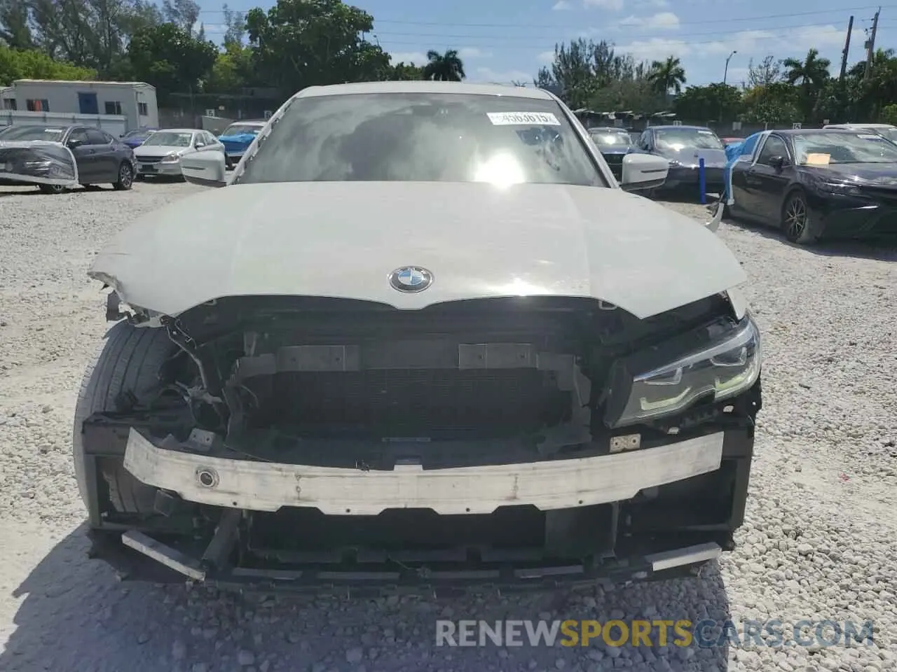 5 Photograph of a damaged car 3MW5R1J56K8A04166 BMW 3 SERIES 2019