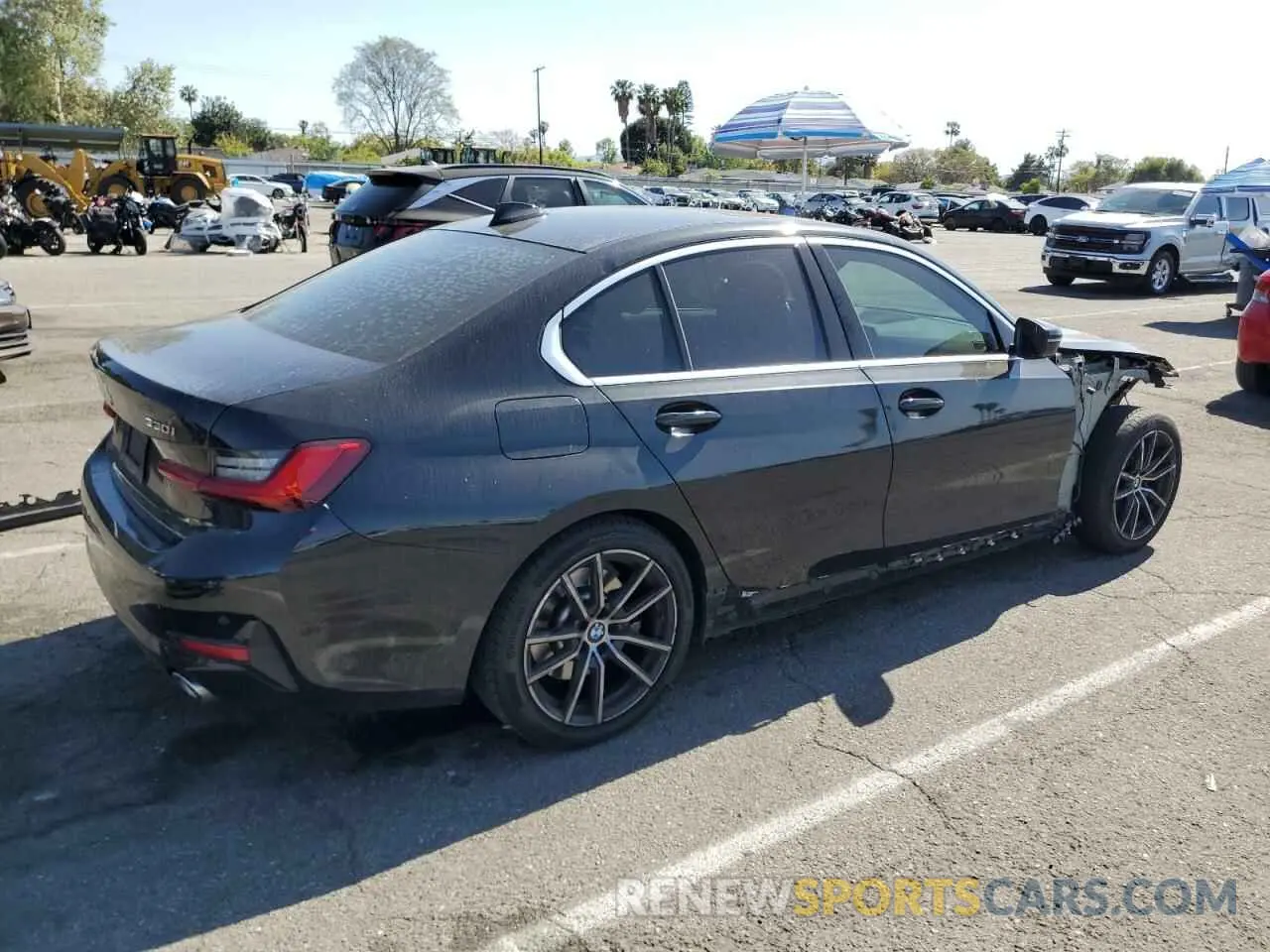 3 Фотография поврежденного автомобиля 3MW5R1J58K8B01384 BMW 3 SERIES 2019