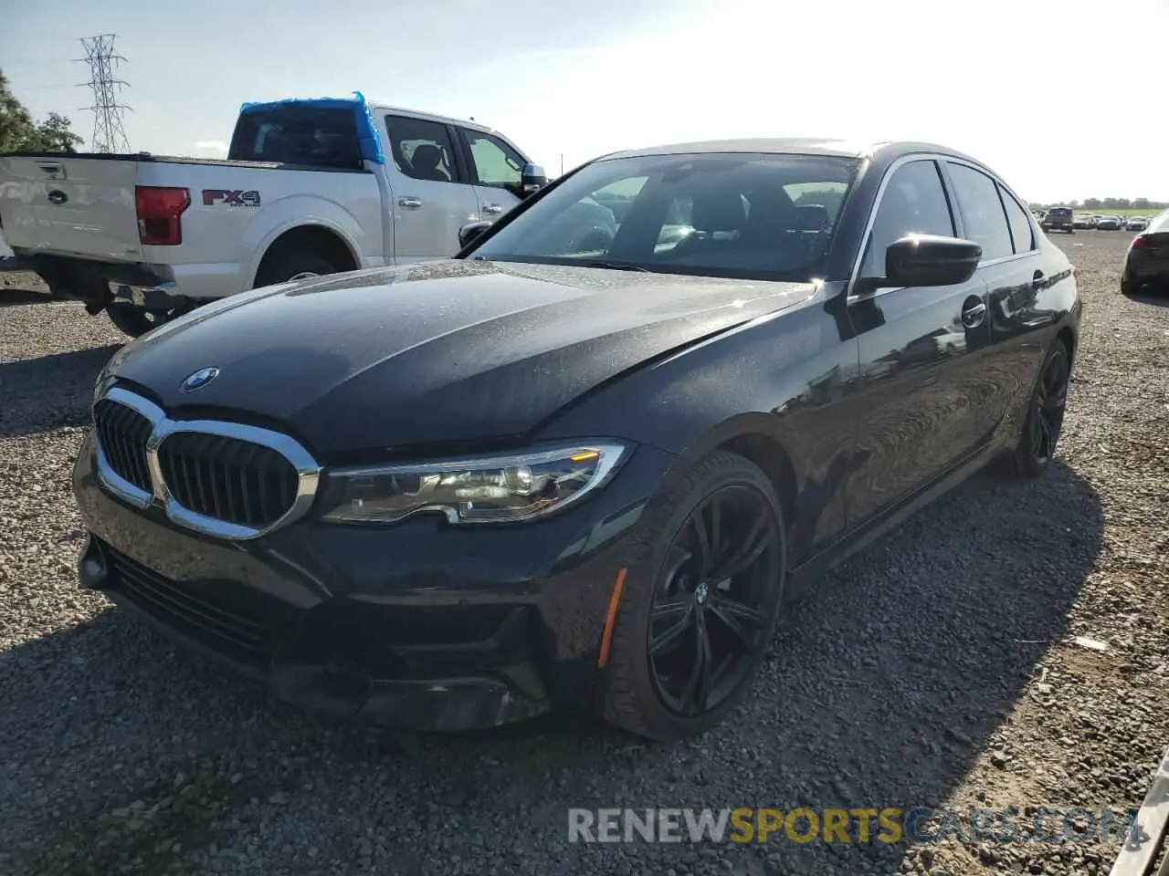 1 Photograph of a damaged car 3MW5R1J58K8B03118 BMW 3 SERIES 2019