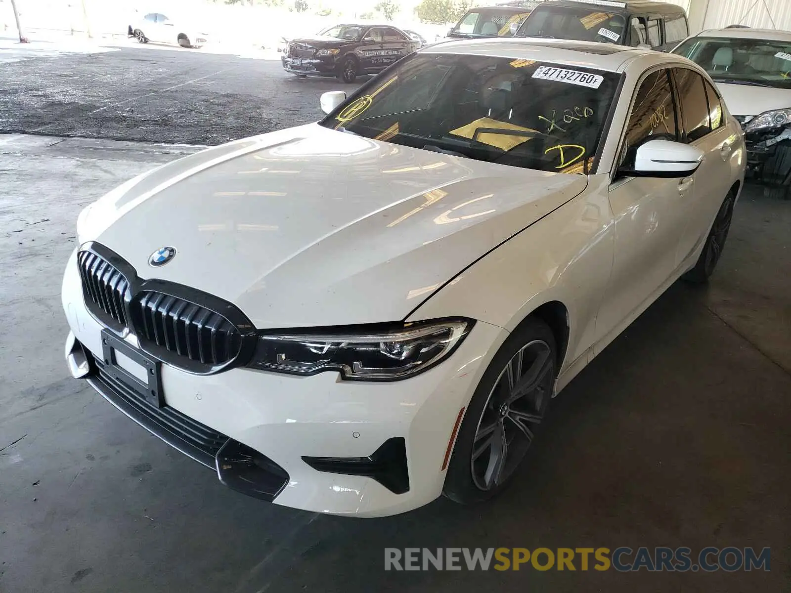 2 Photograph of a damaged car 3MW5R1J59K8A04064 BMW 3 SERIES 2019