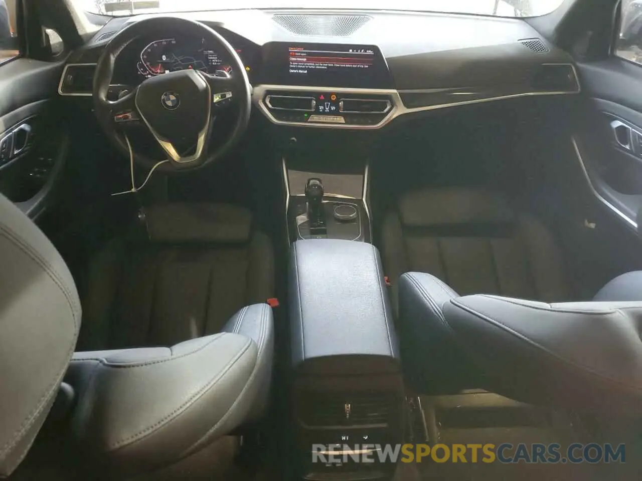 8 Фотография поврежденного автомобиля 3MW5R7J56K8B01550 BMW 3 SERIES 2019