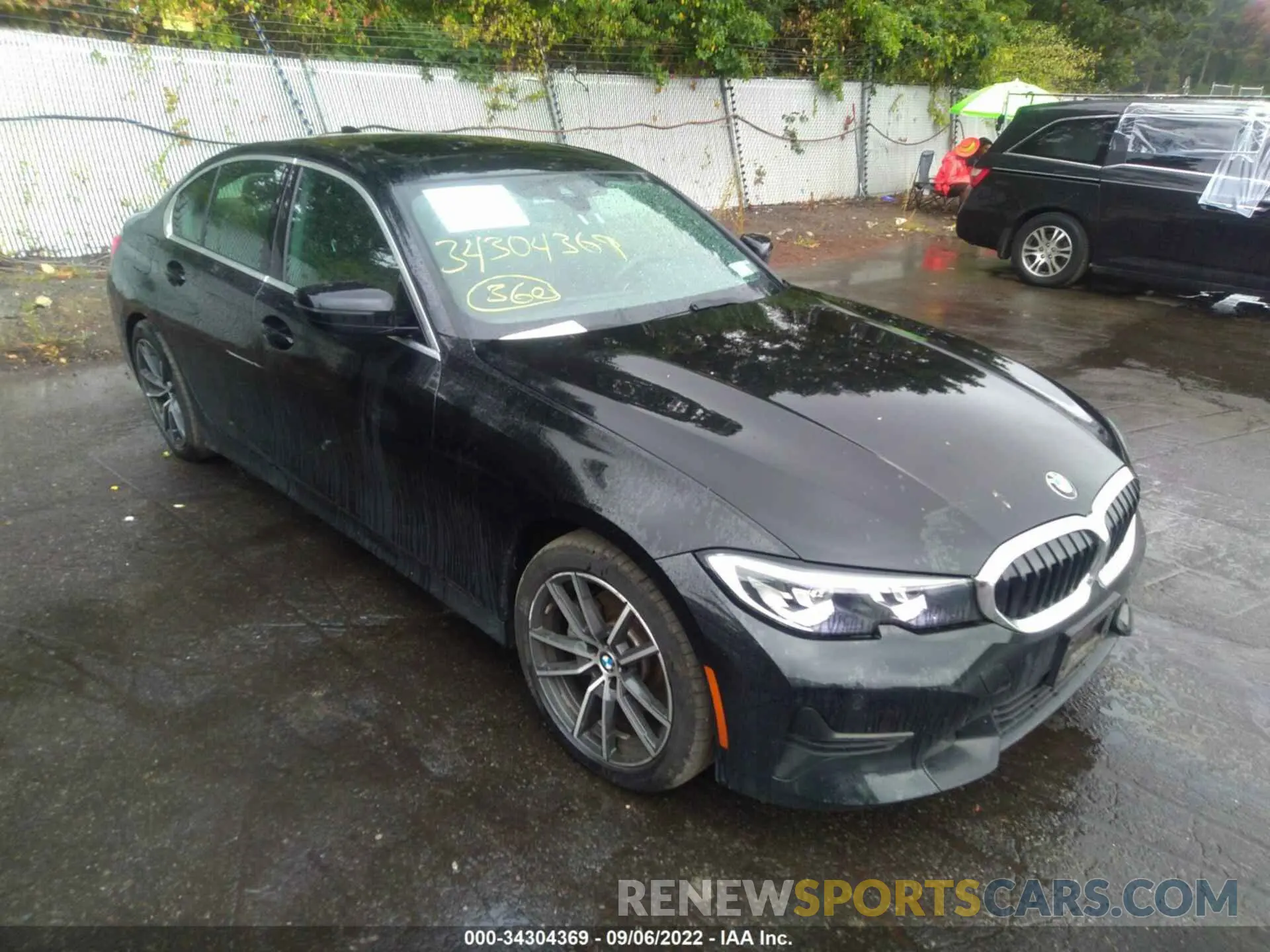 1 Photograph of a damaged car 3MW5R7J57K8B00164 BMW 3 SERIES 2019