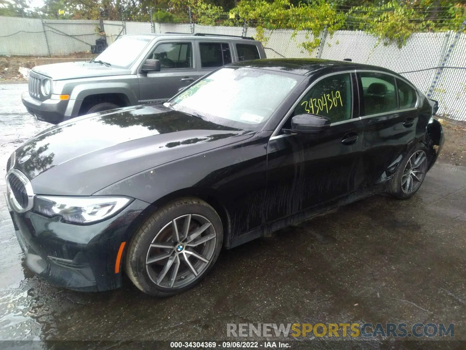 2 Photograph of a damaged car 3MW5R7J57K8B00164 BMW 3 SERIES 2019