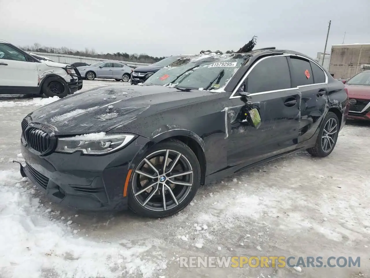 1 Photograph of a damaged car 3MW5R7J57K8B02478 BMW 3 SERIES 2019