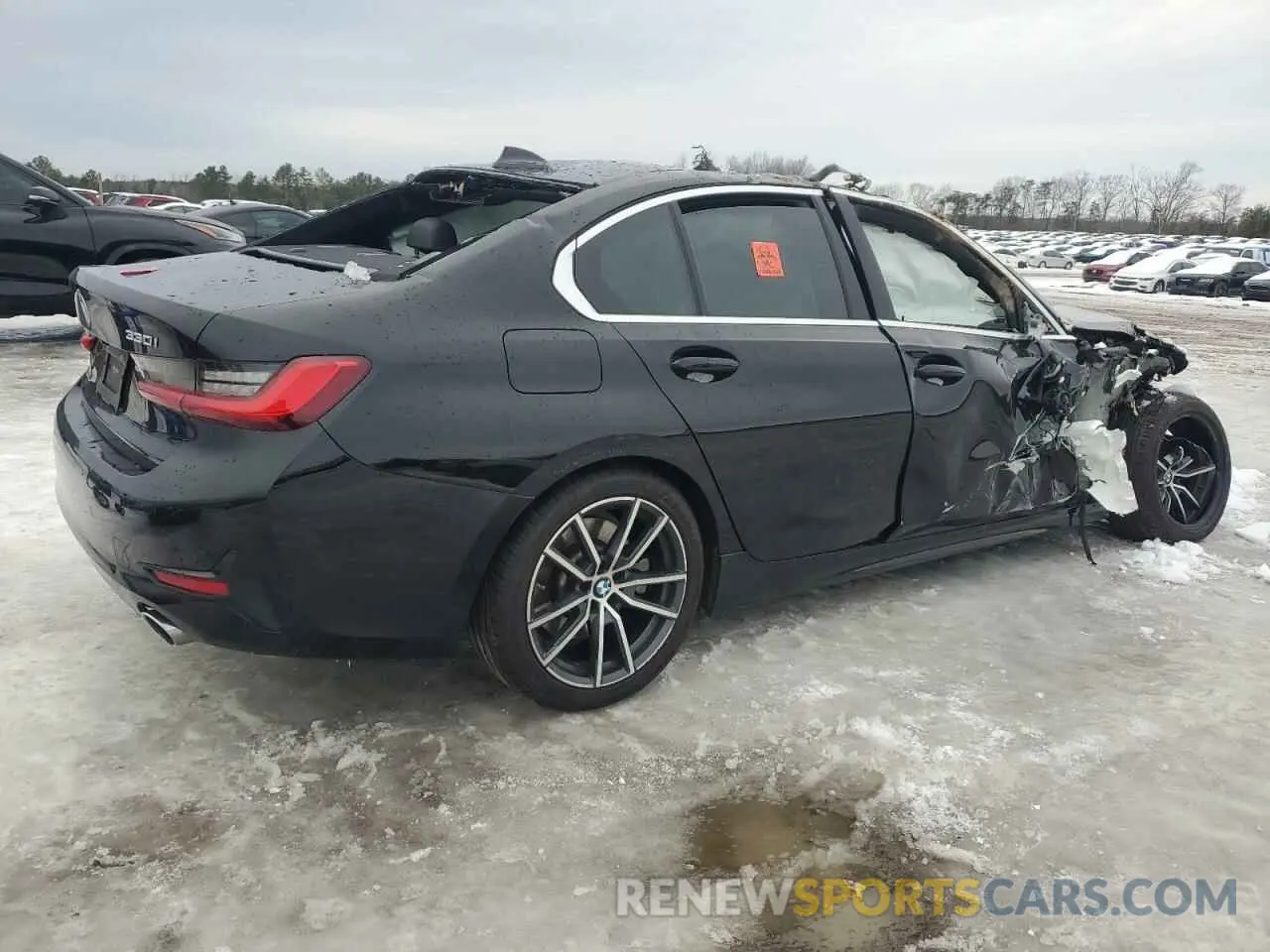 3 Photograph of a damaged car 3MW5R7J57K8B02478 BMW 3 SERIES 2019