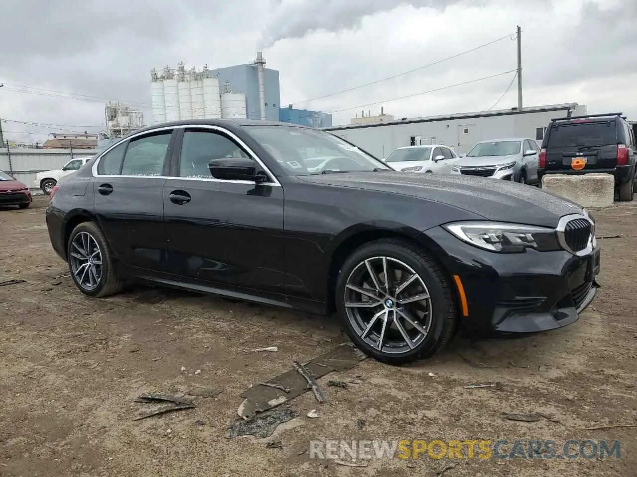 4 Фотография поврежденного автомобиля 3MW5R7J5XK8B02698 BMW 3 SERIES 2019