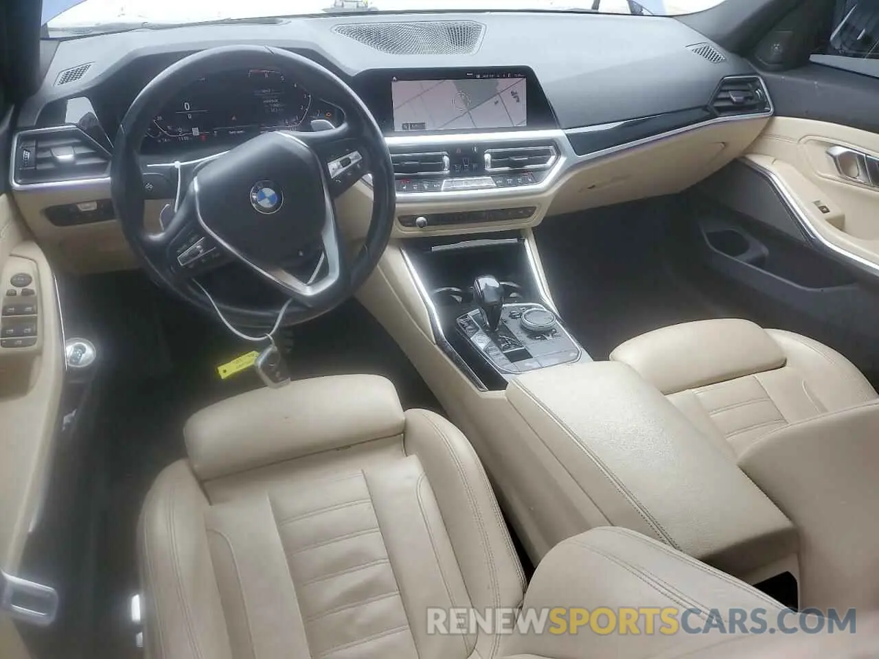 8 Фотография поврежденного автомобиля WBA5R1C50KAJ99375 BMW 3 SERIES 2019