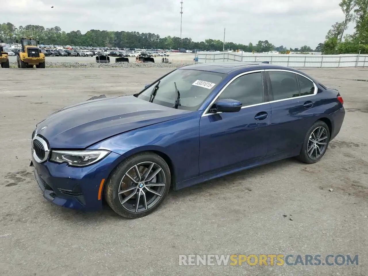 1 Photograph of a damaged car WBA5R1C51KAK09945 BMW 3 SERIES 2019