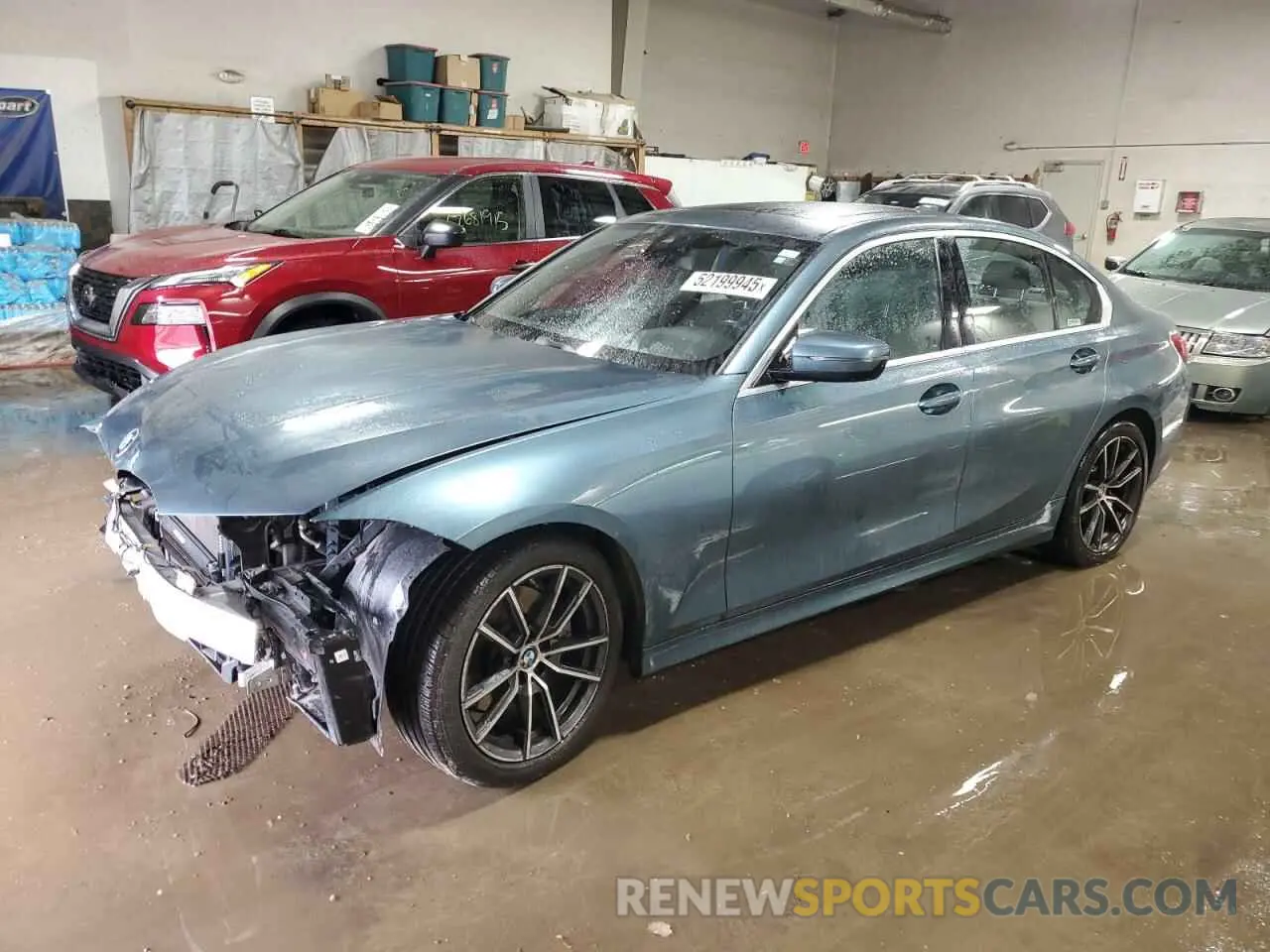 1 Photograph of a damaged car WBA5R1C51KFH14244 BMW 3 SERIES 2019