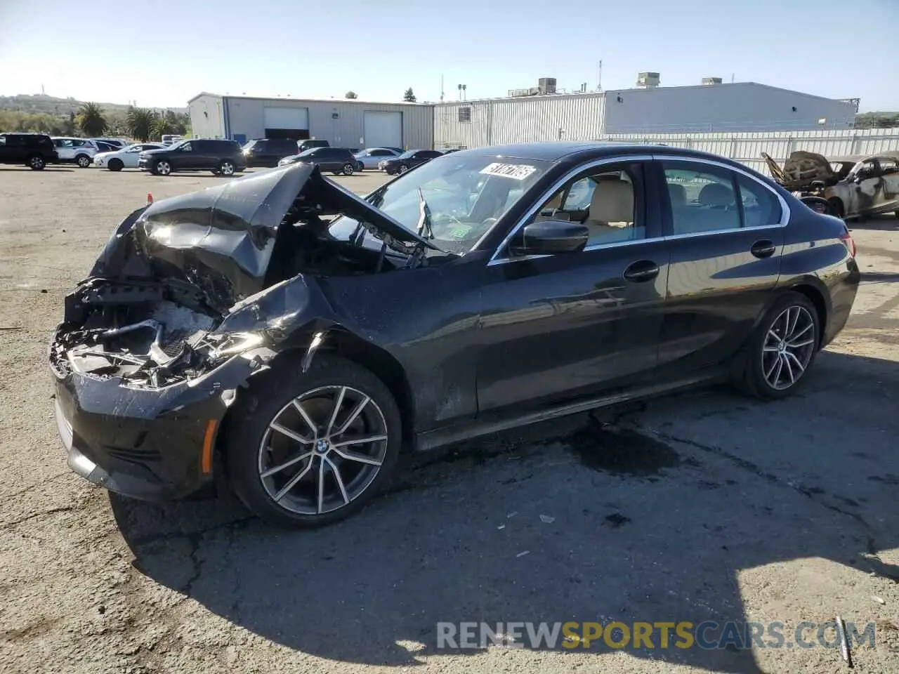 1 Фотография поврежденного автомобиля WBA5R1C52KAK11591 BMW 3 SERIES 2019
