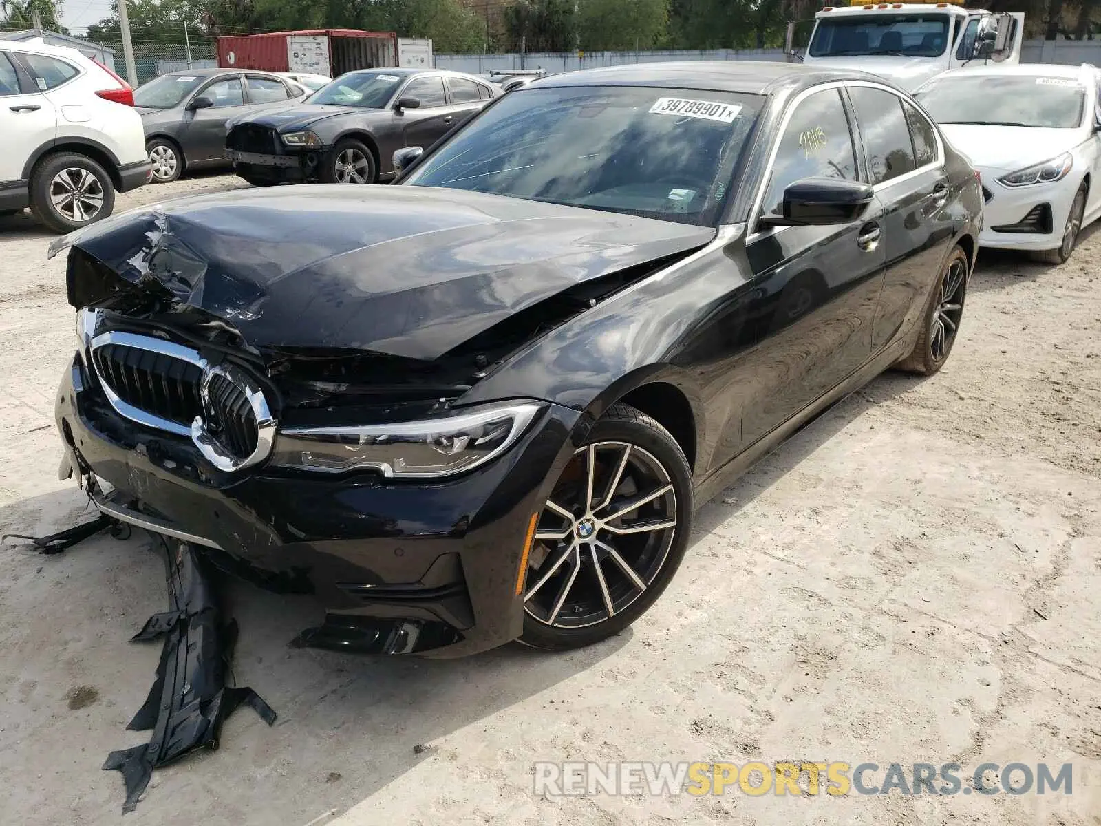 2 Photograph of a damaged car WBA5R1C53KAJ98396 BMW 3 SERIES 2019