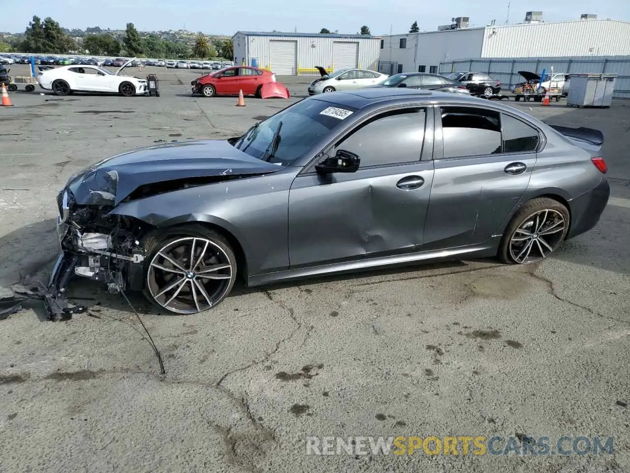 1 Photograph of a damaged car WBA5R1C53KAK07288 BMW 3 SERIES 2019