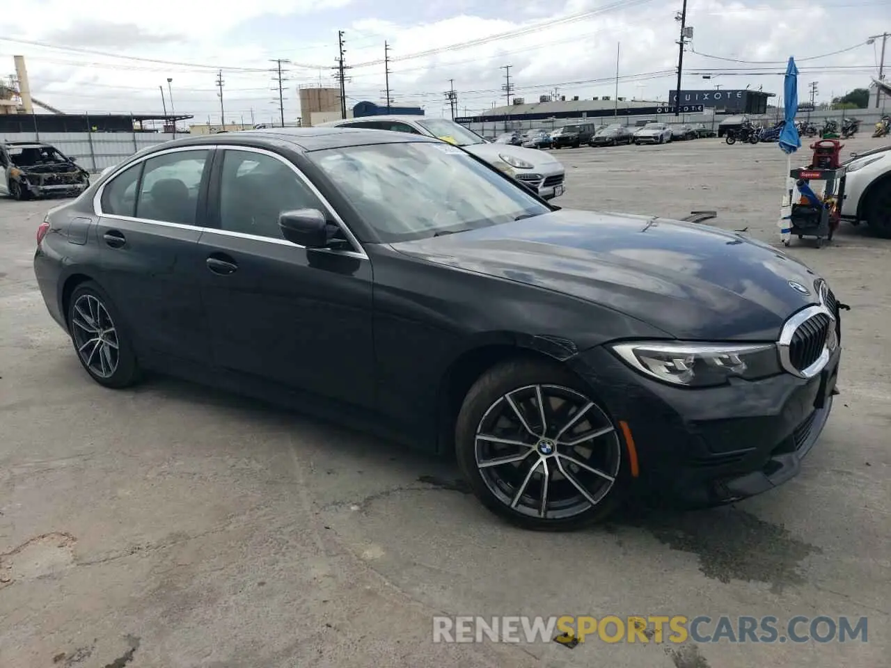 4 Фотография поврежденного автомобиля WBA5R1C53KAK09235 BMW 3 SERIES 2019