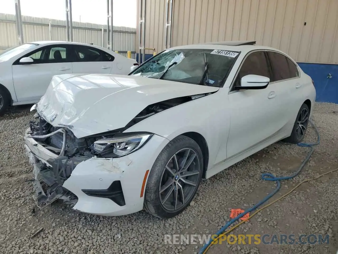 1 Фотография поврежденного автомобиля WBA5R1C53KAK10109 BMW 3 SERIES 2019