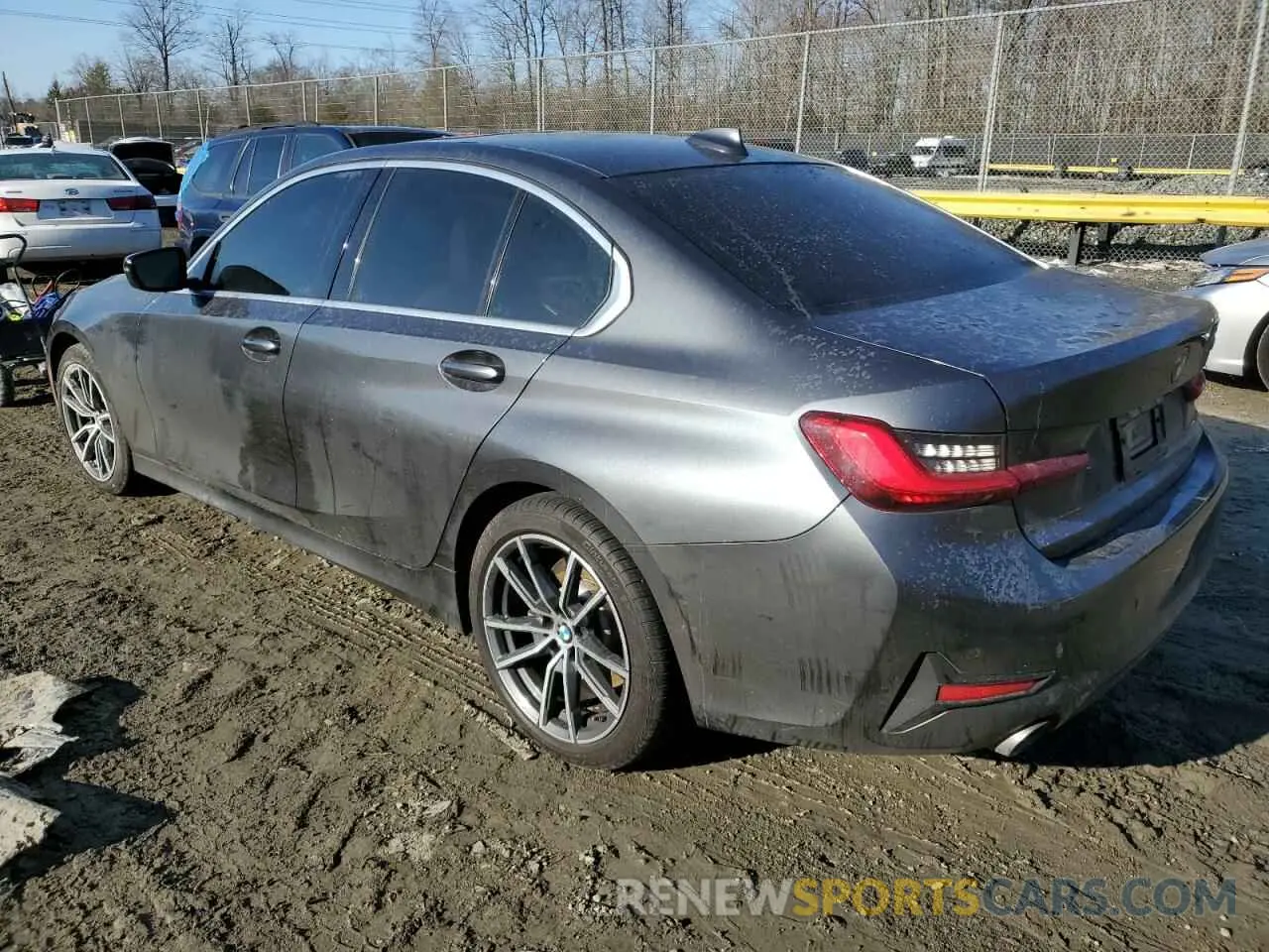 2 Photograph of a damaged car WBA5R1C53KFH14472 BMW 3 SERIES 2019