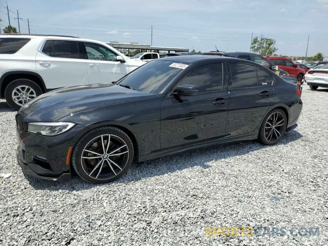 1 Photograph of a damaged car WBA5R1C54KAK08286 BMW 3 SERIES 2019