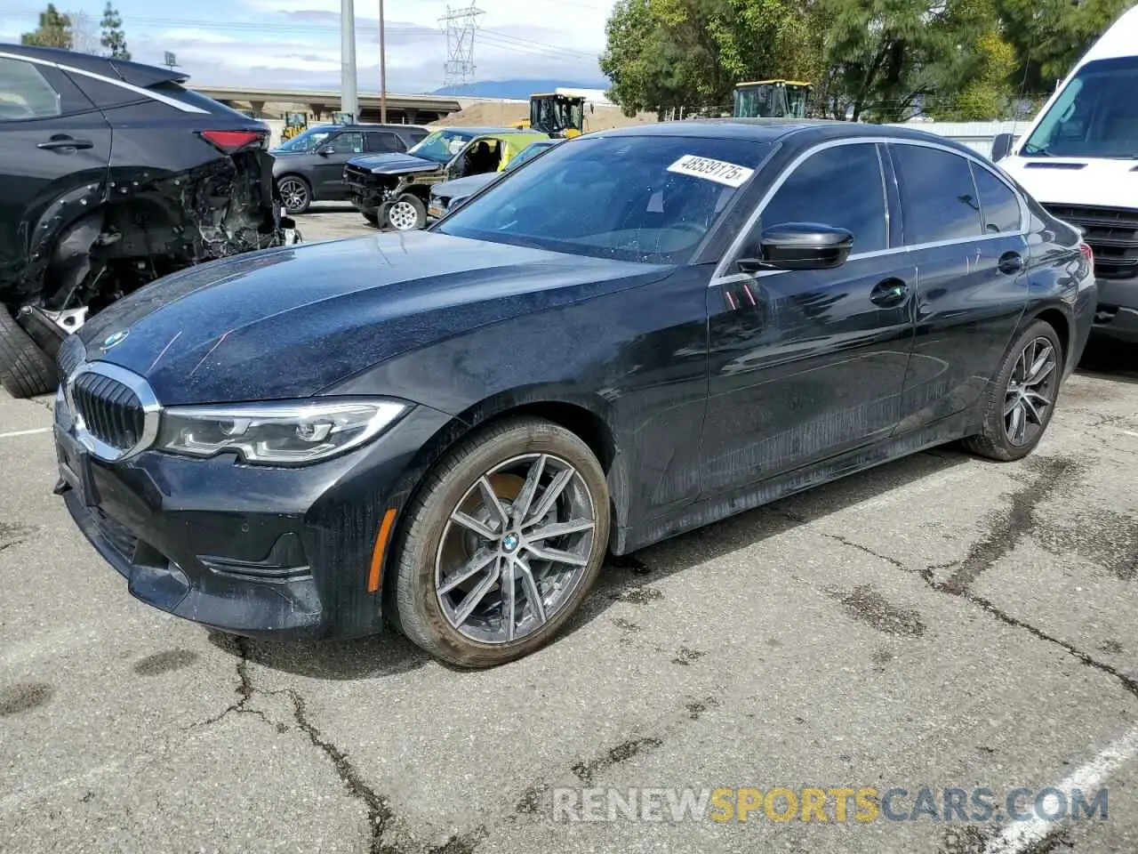 1 Фотография поврежденного автомобиля WBA5R1C54KFH09541 BMW 3 SERIES 2019