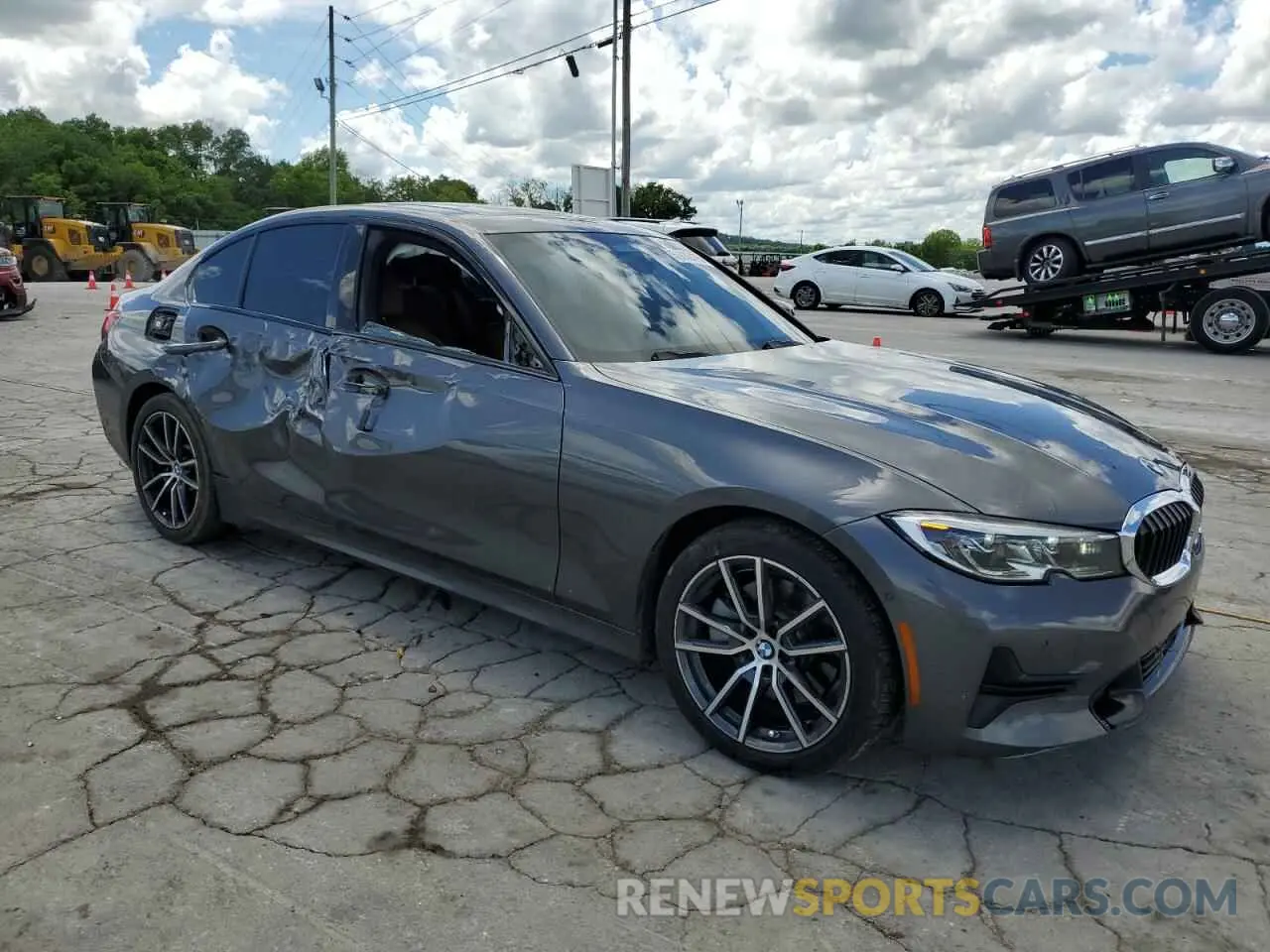 4 Photograph of a damaged car WBA5R1C55KAE81482 BMW 3 SERIES 2019