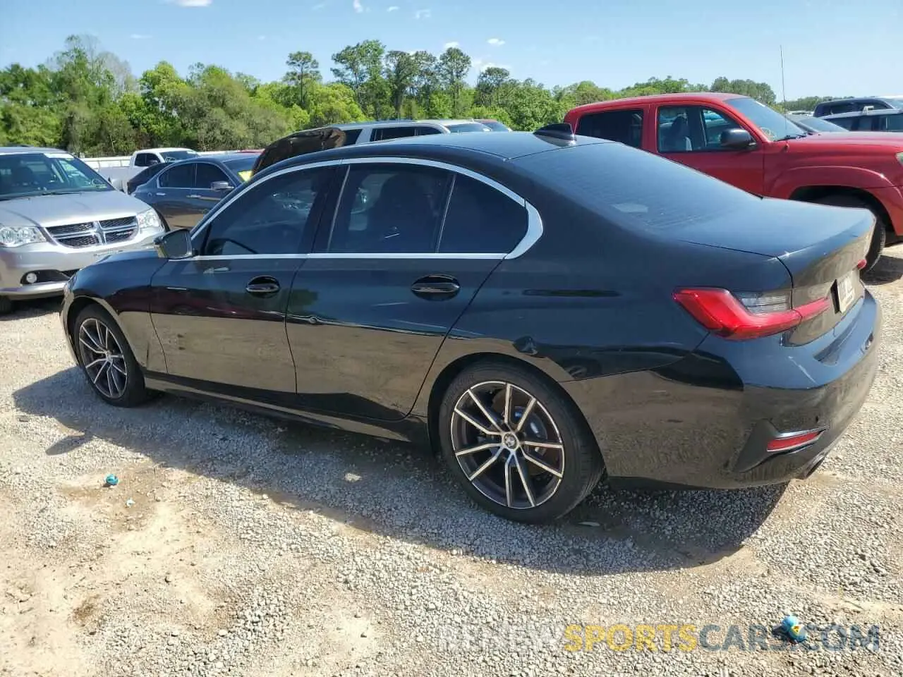 2 Фотография поврежденного автомобиля WBA5R1C57KFH03202 BMW 3 SERIES 2019