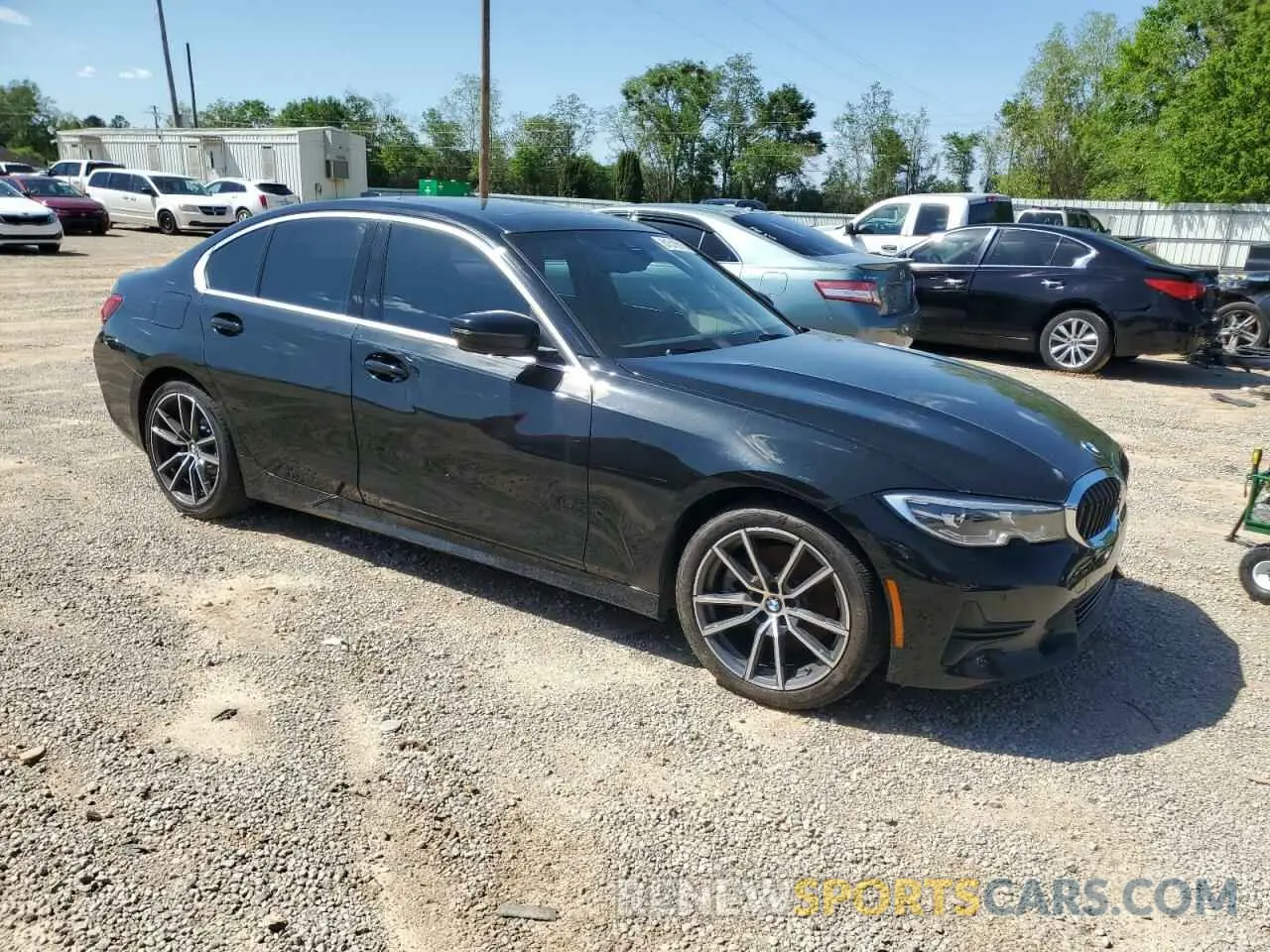 4 Фотография поврежденного автомобиля WBA5R1C57KFH03202 BMW 3 SERIES 2019
