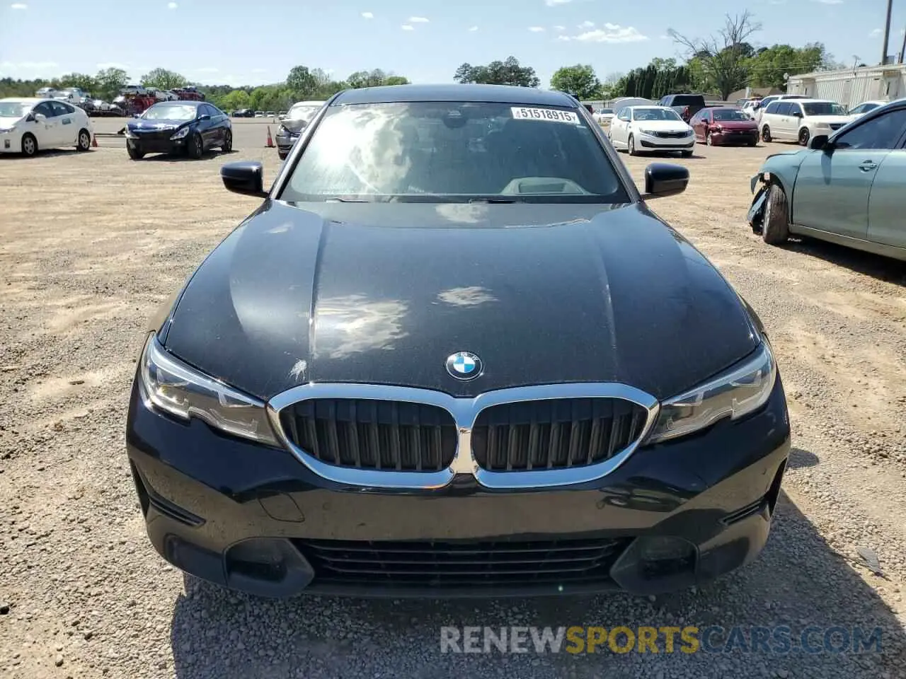 5 Фотография поврежденного автомобиля WBA5R1C57KFH03202 BMW 3 SERIES 2019