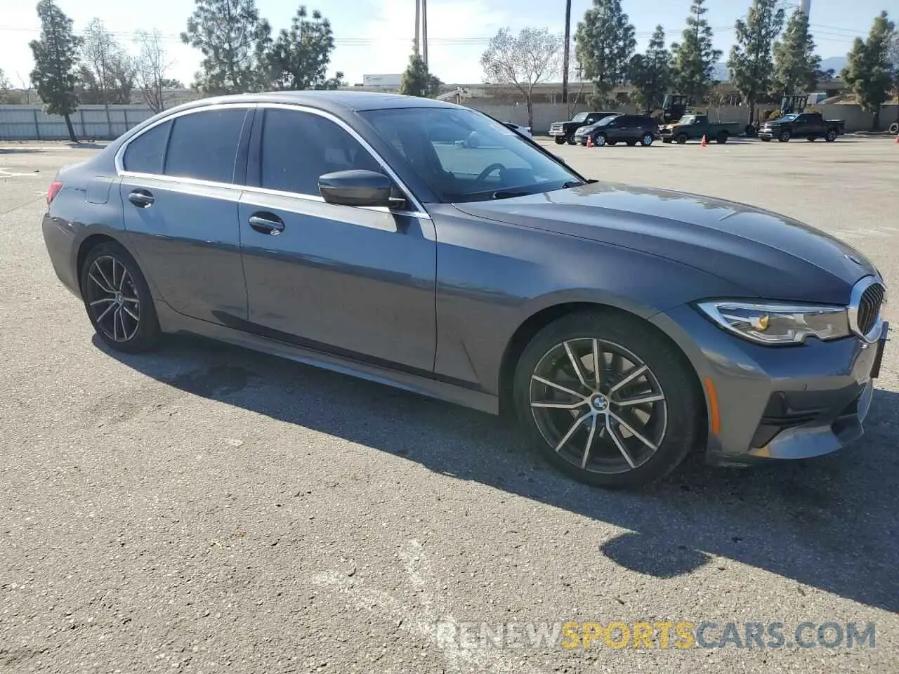 4 Фотография поврежденного автомобиля WBA5R1C57KFH22056 BMW 3 SERIES 2019
