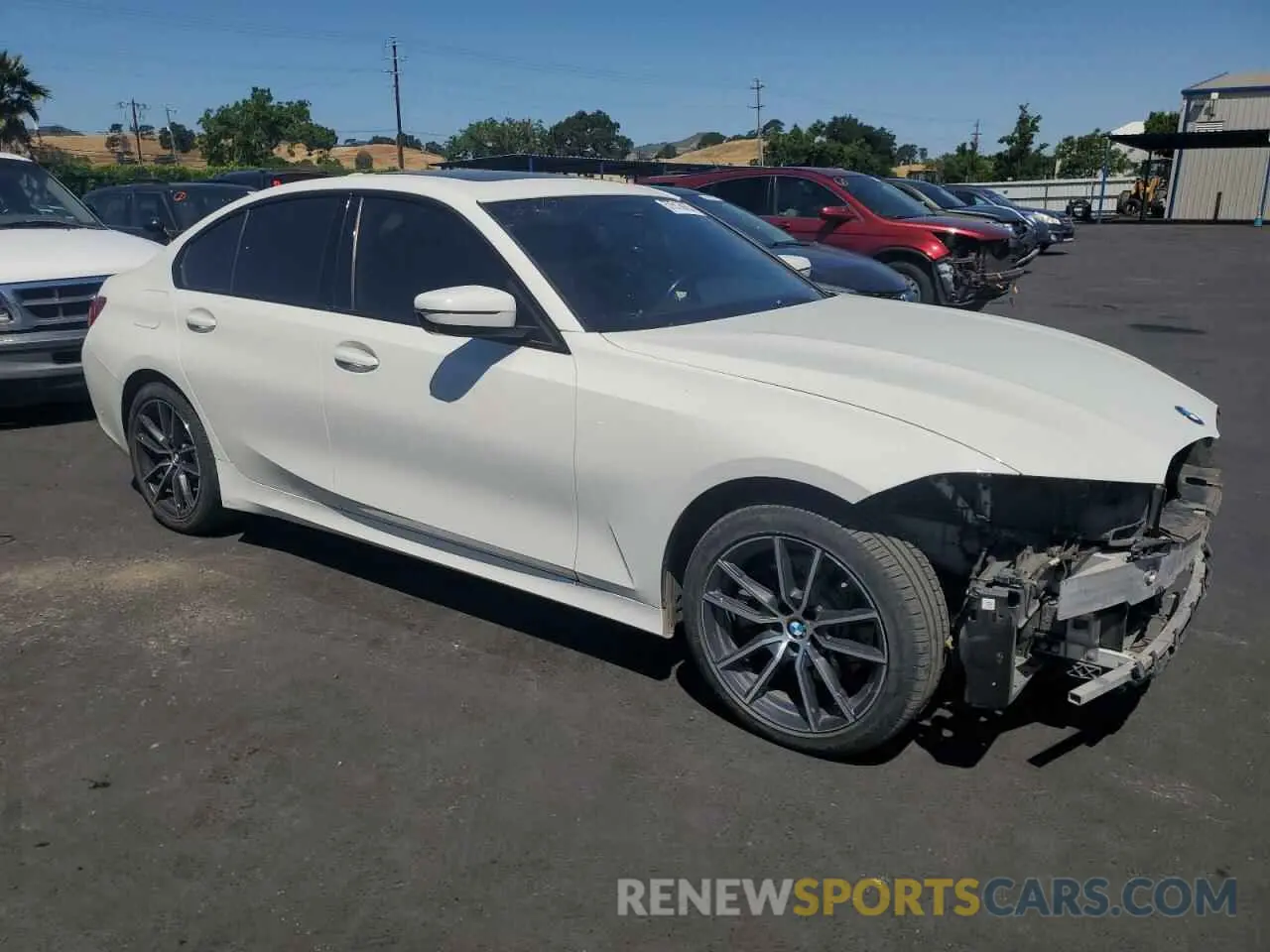4 Фотография поврежденного автомобиля WBA5R1C5XKAE81283 BMW 3 SERIES 2019