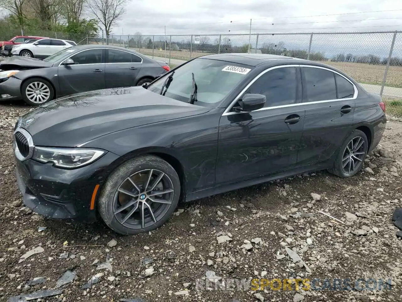 1 Фотография поврежденного автомобиля WBA5R7C50KAJ81963 BMW 3 SERIES 2019